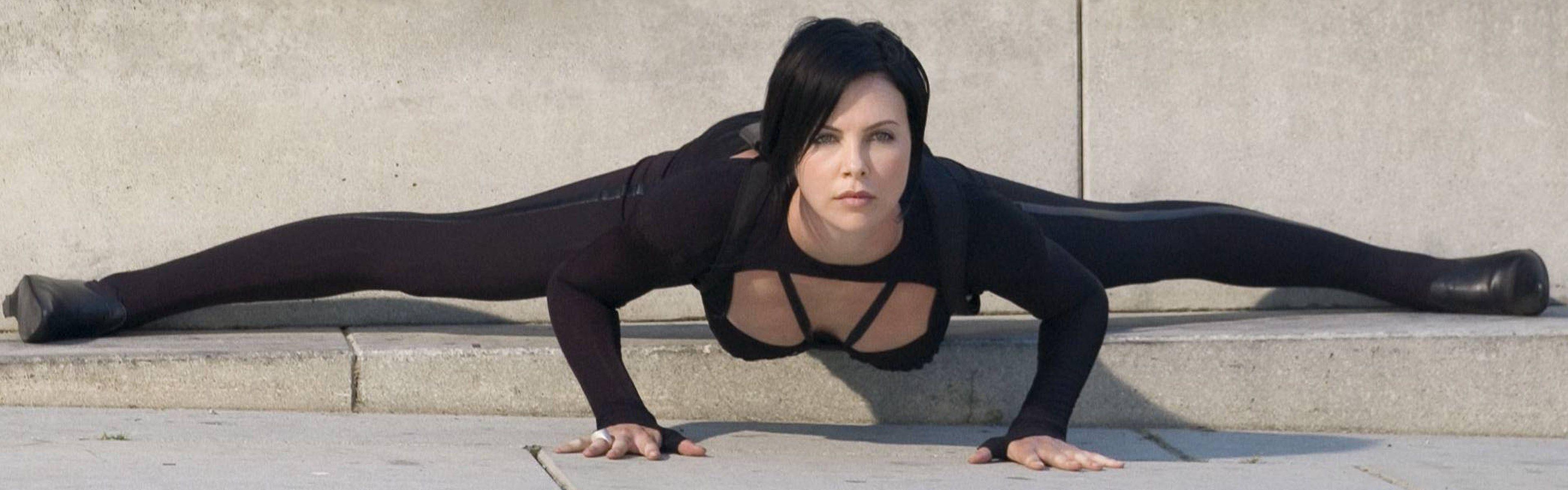 3840x1200px aeon flux wallpaper picture free