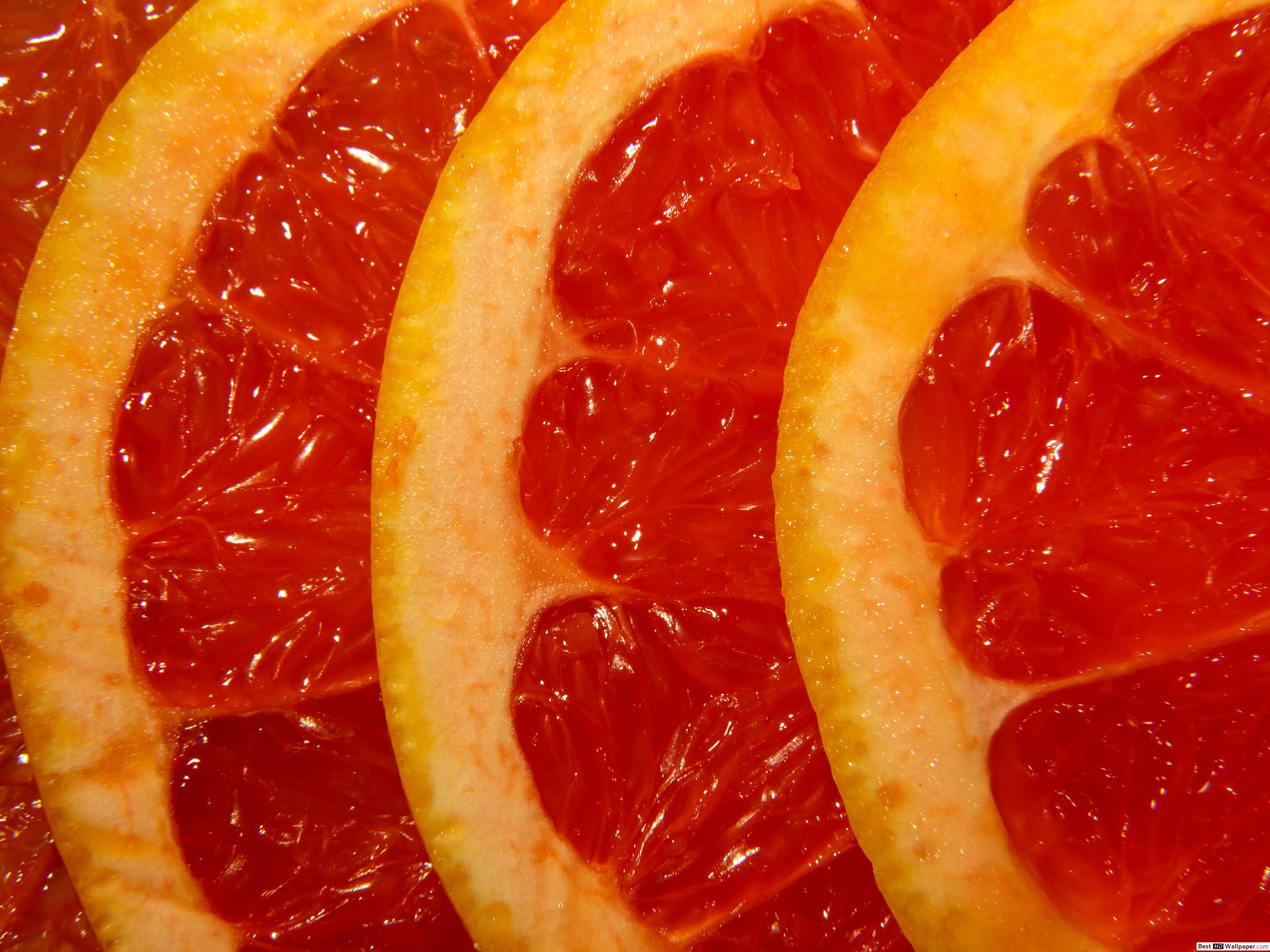 Slice Grapefruit HD wallpaper download