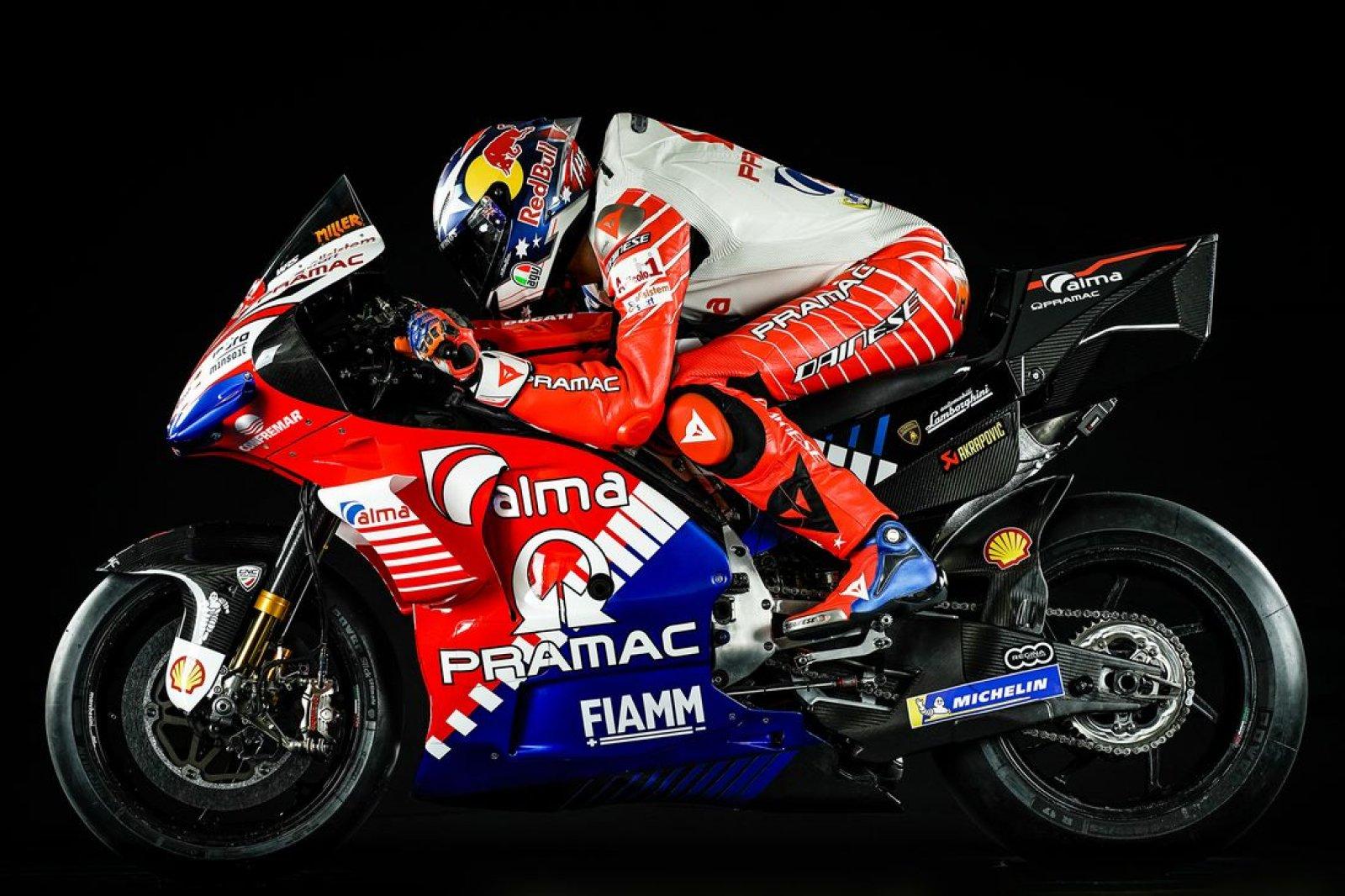 MotoGP, Lamborghini colours for Bagnaia and Miller's Ducati Pramac