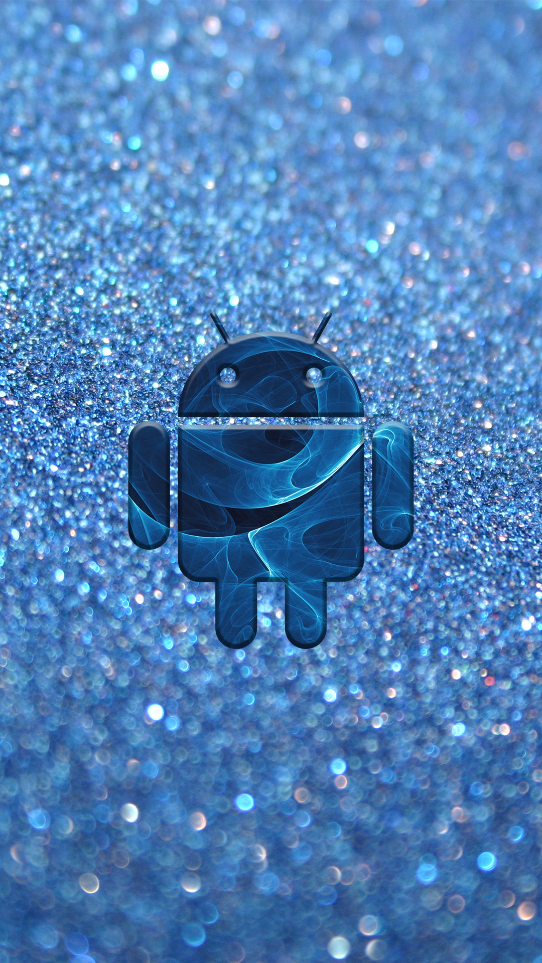 Samsung Galaxy A9 Pro Wallpaper: Blue Smoke HD Android Wallpaper