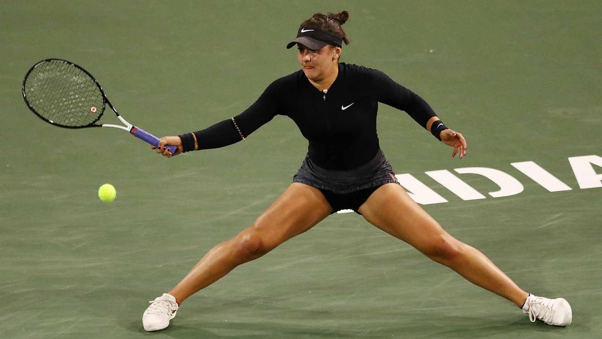 Andreescu overcomes fatigue and Svitolina to reach Indian Wells