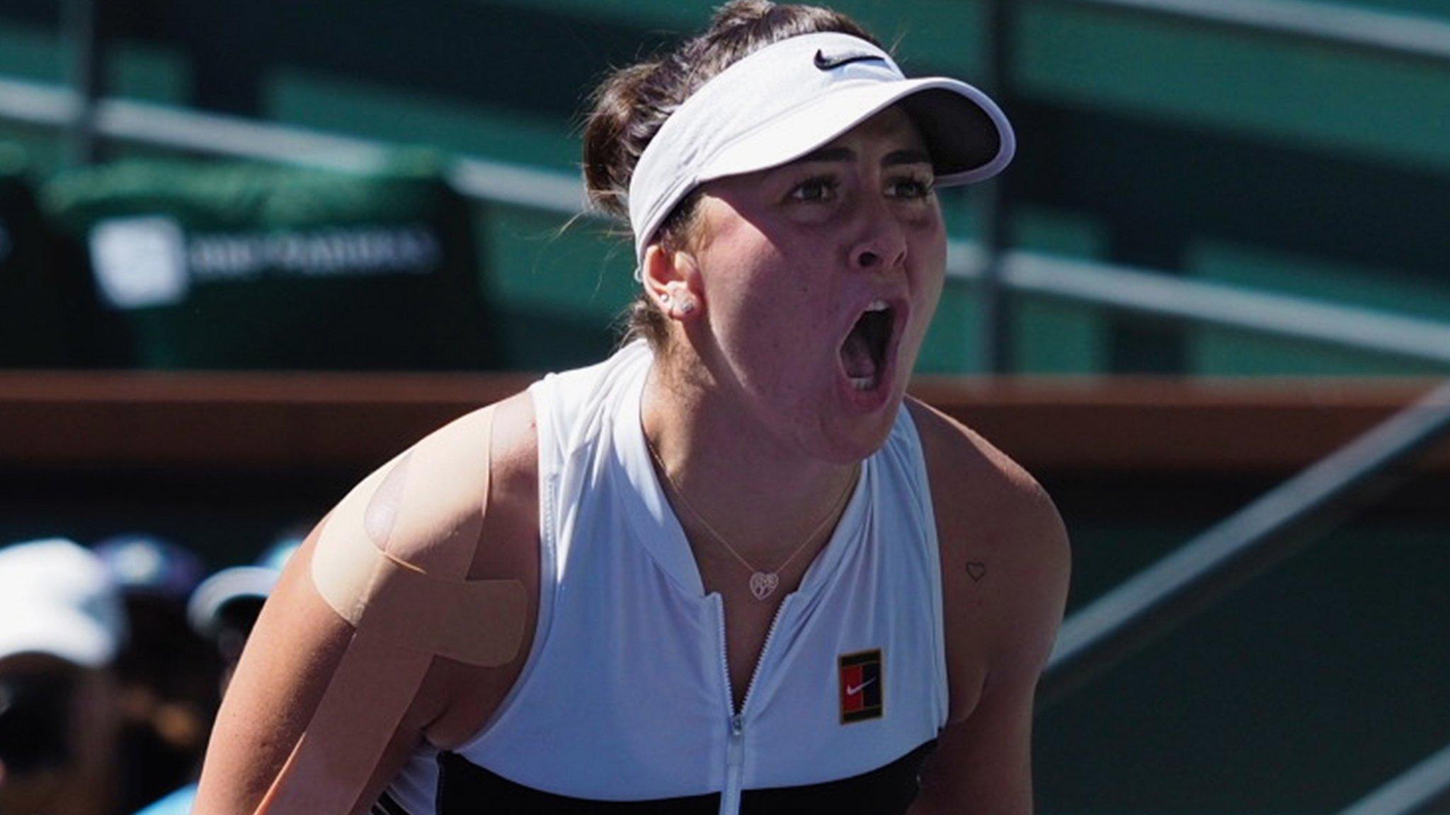 NewsATW Indian Wells: Bianca Andreescu beats Angelique Kerber to win