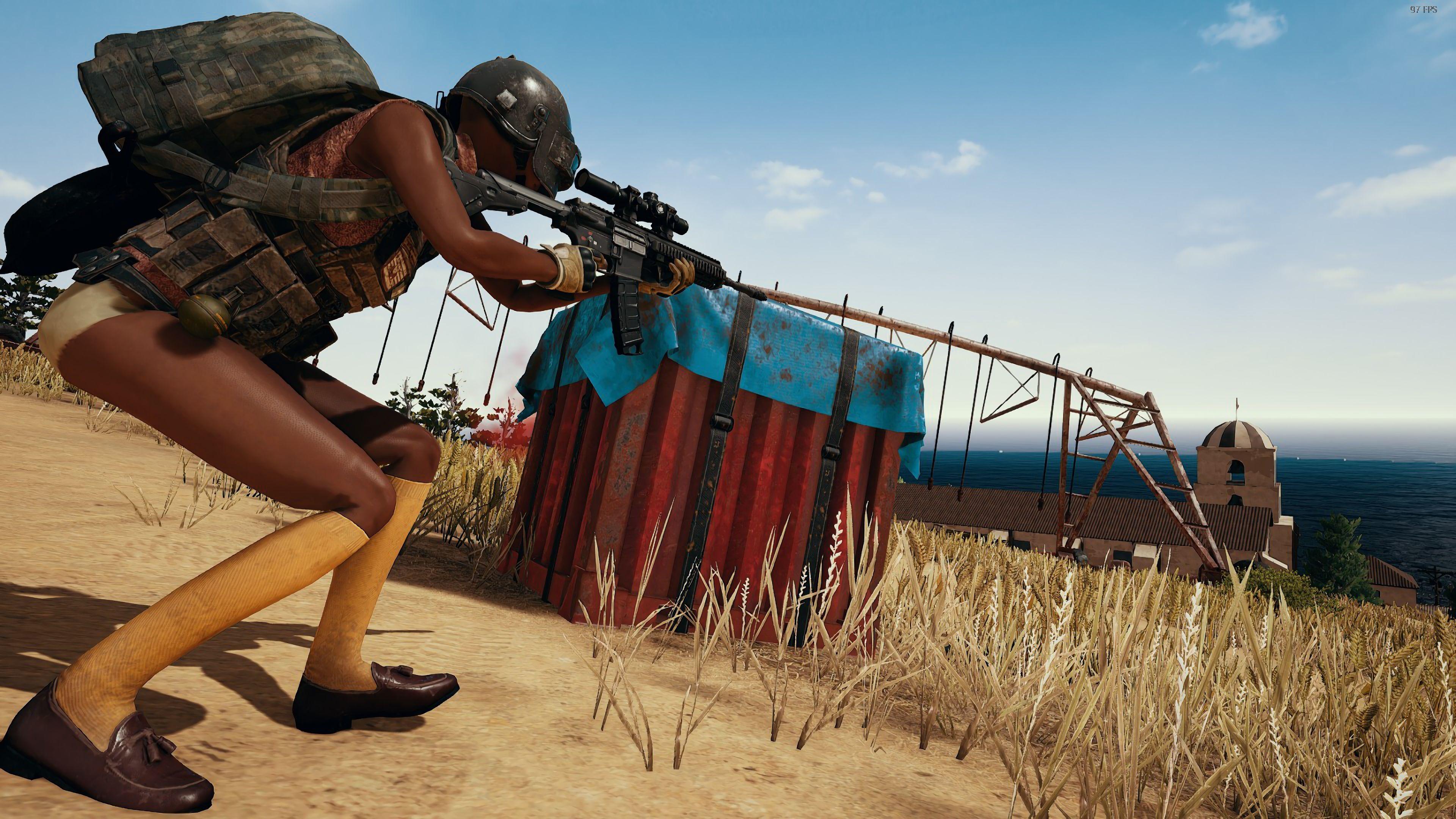 PUBG Air Drops PlayerUnknown's Battlegrounds Game 4K Wallpaper