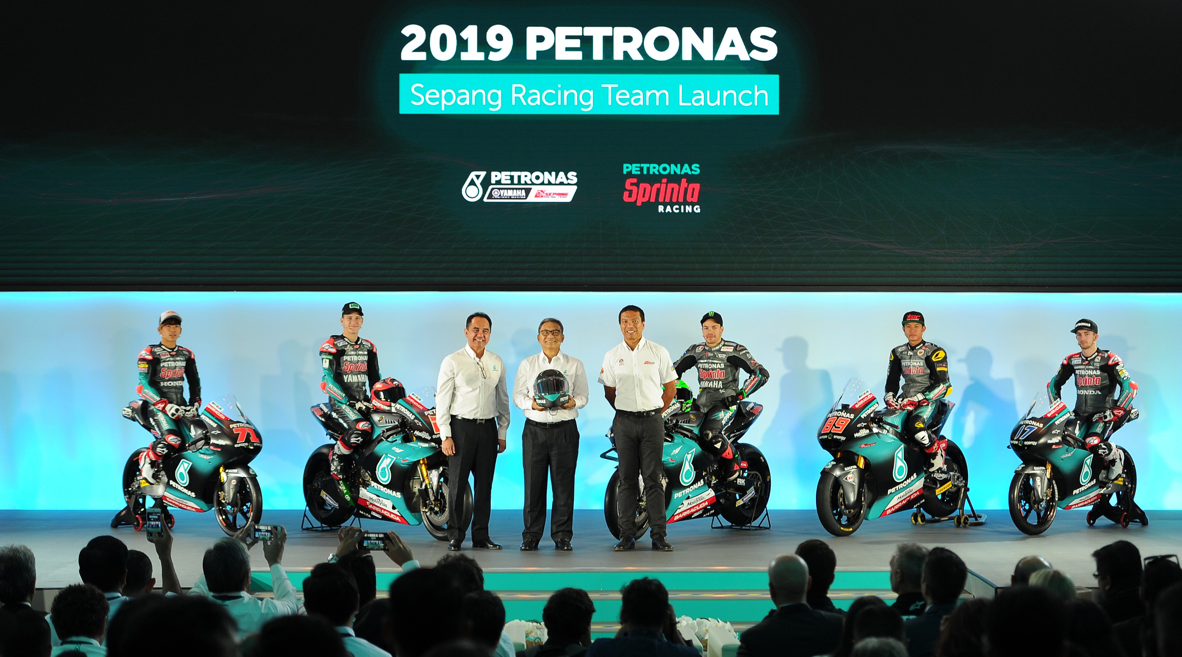 PETRONAS Yamaha Sepang Racing Team unveils 2019 liveries