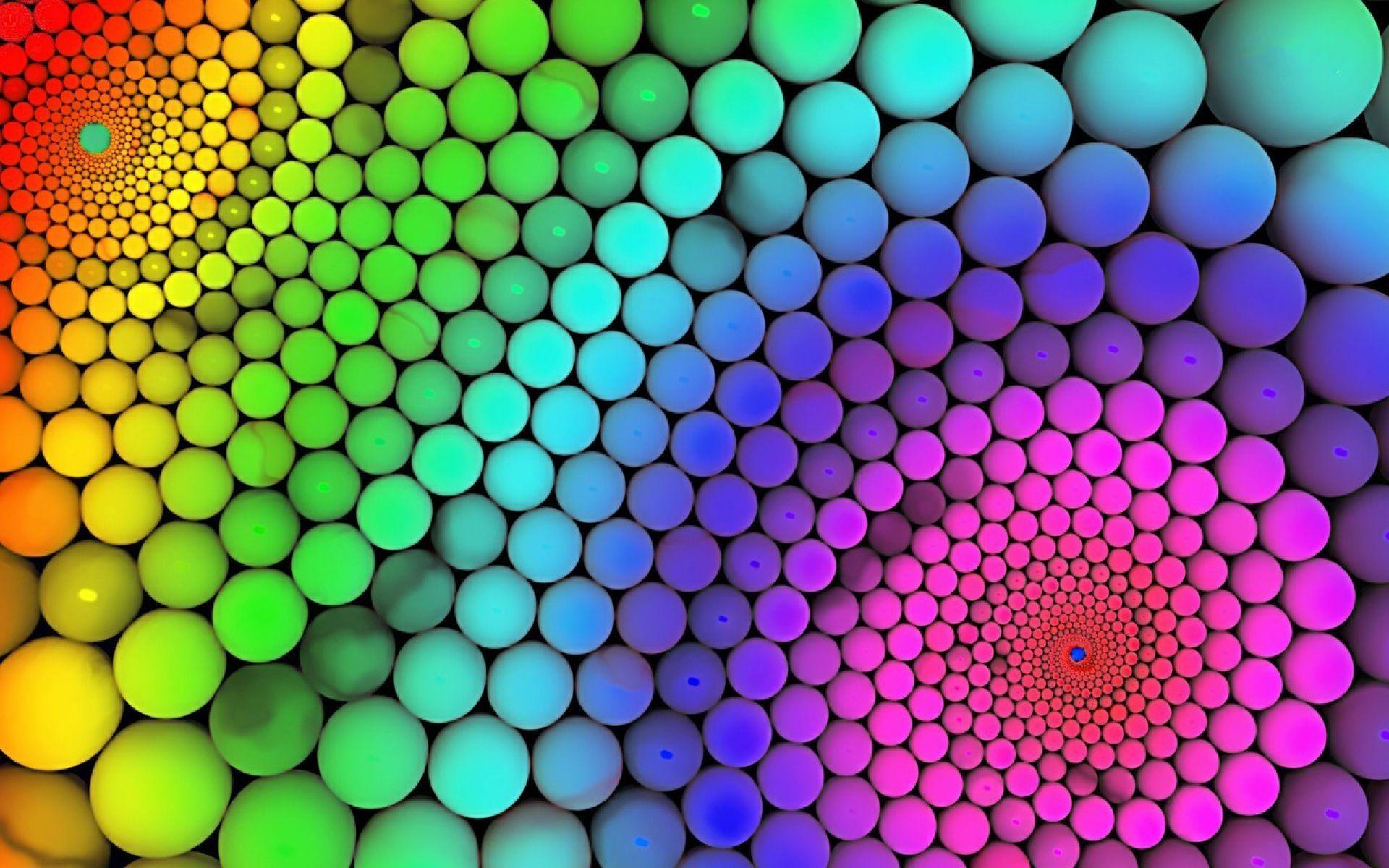 Colorful Moving Circles. HD Moving Wallpaper for Mobile and Desktop