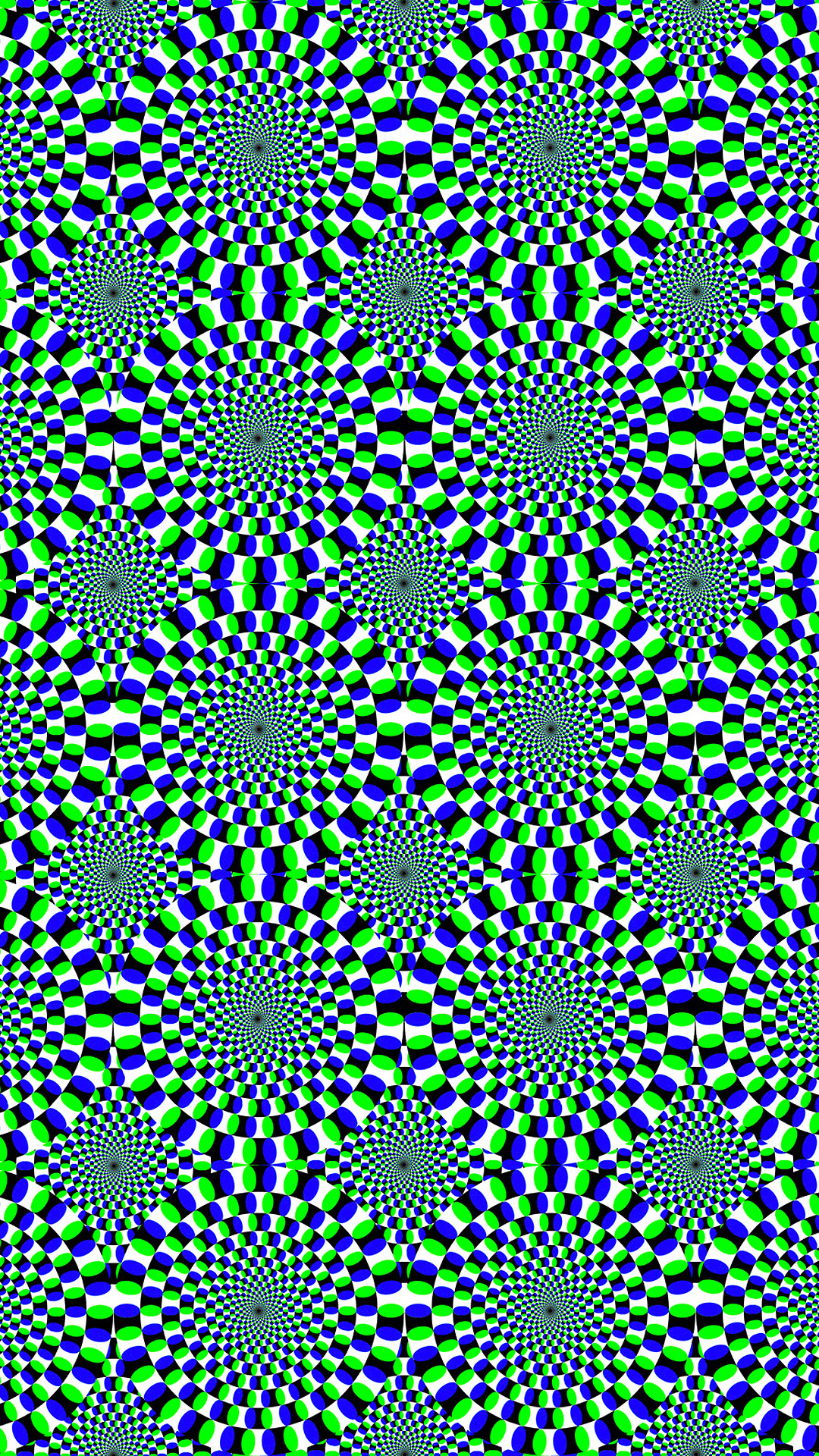 Trippy Optical Illusions That Appear to be Animated Use as Phone