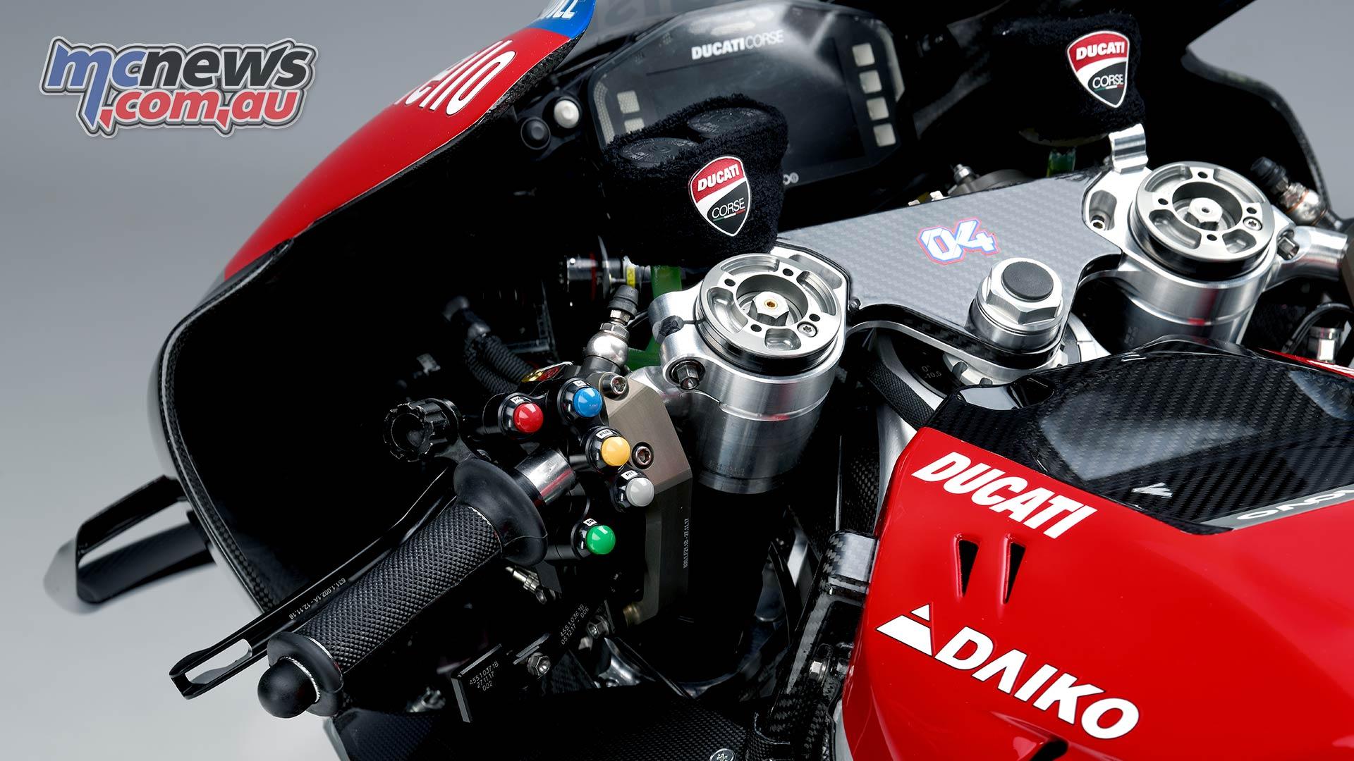 Ducati Desmosedici GP19. Image in detail