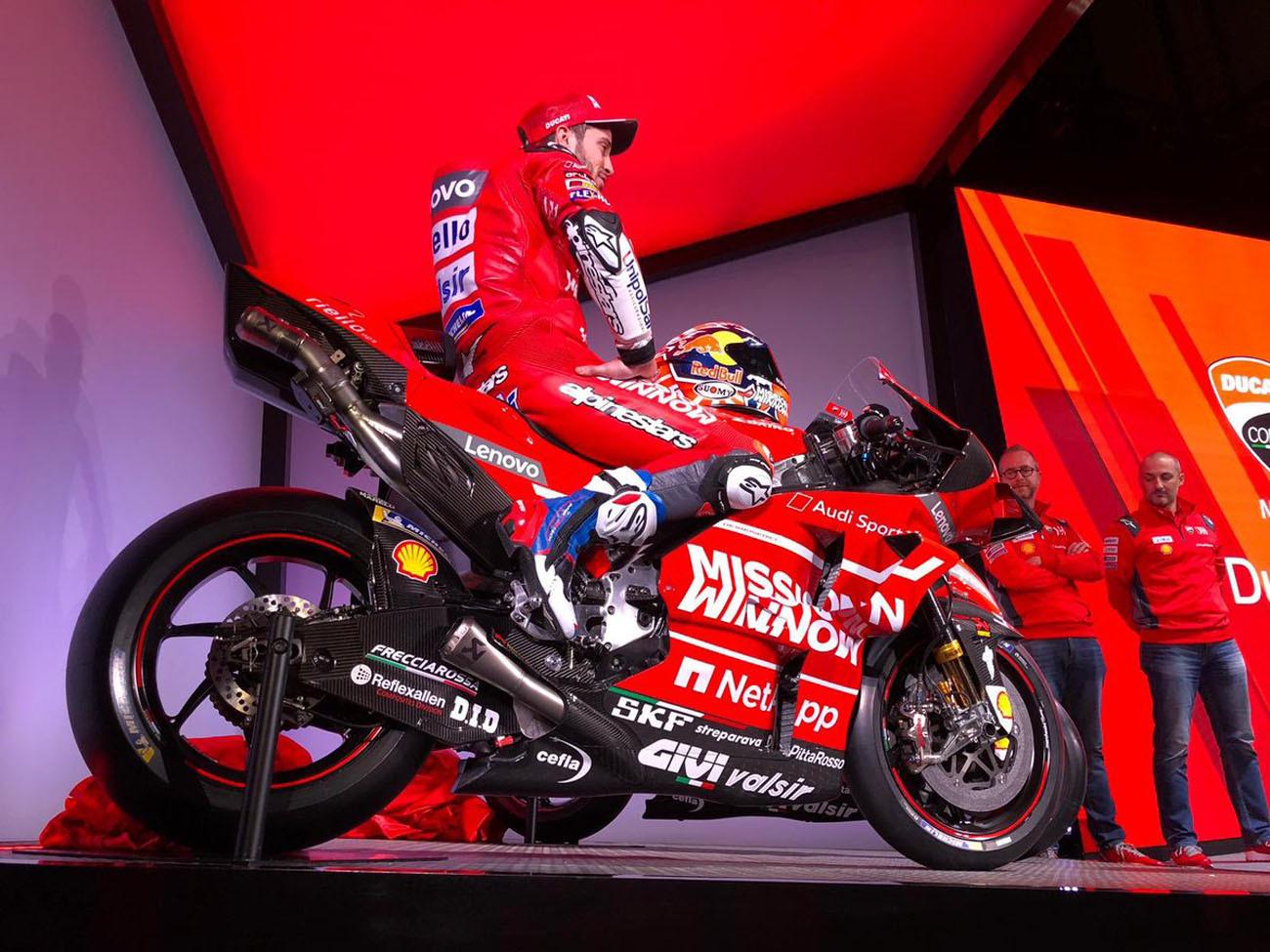 Launching Desmosedici GP Tim Ducati Berganti Nama Pada MotoGP