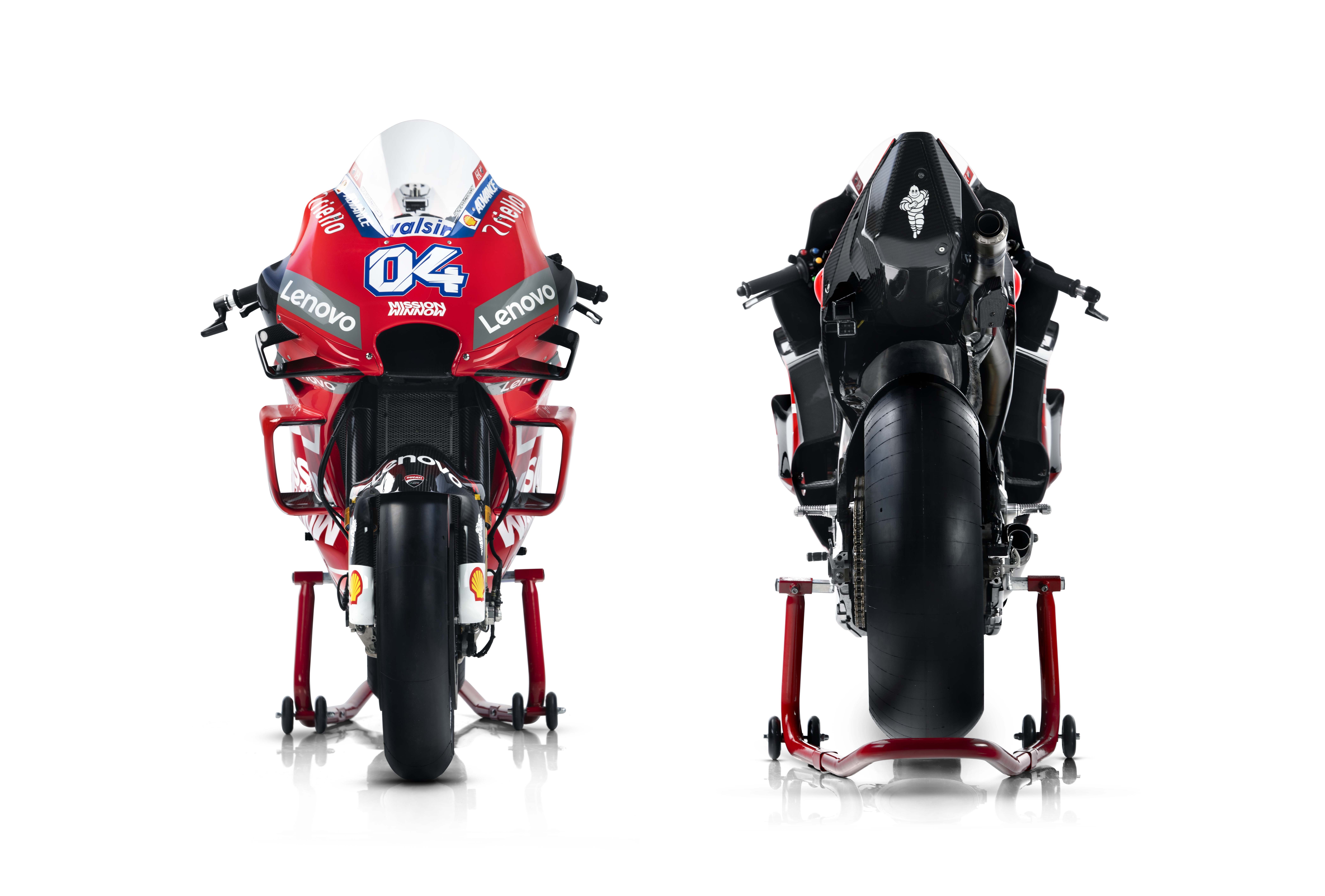 Ducati Unveils The New GP19 Desmosedici