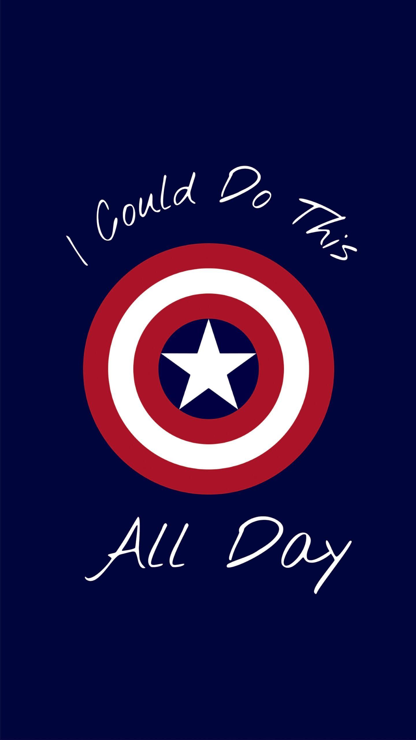 Captain America Best Quote iPhone Wallpaper. Captain
