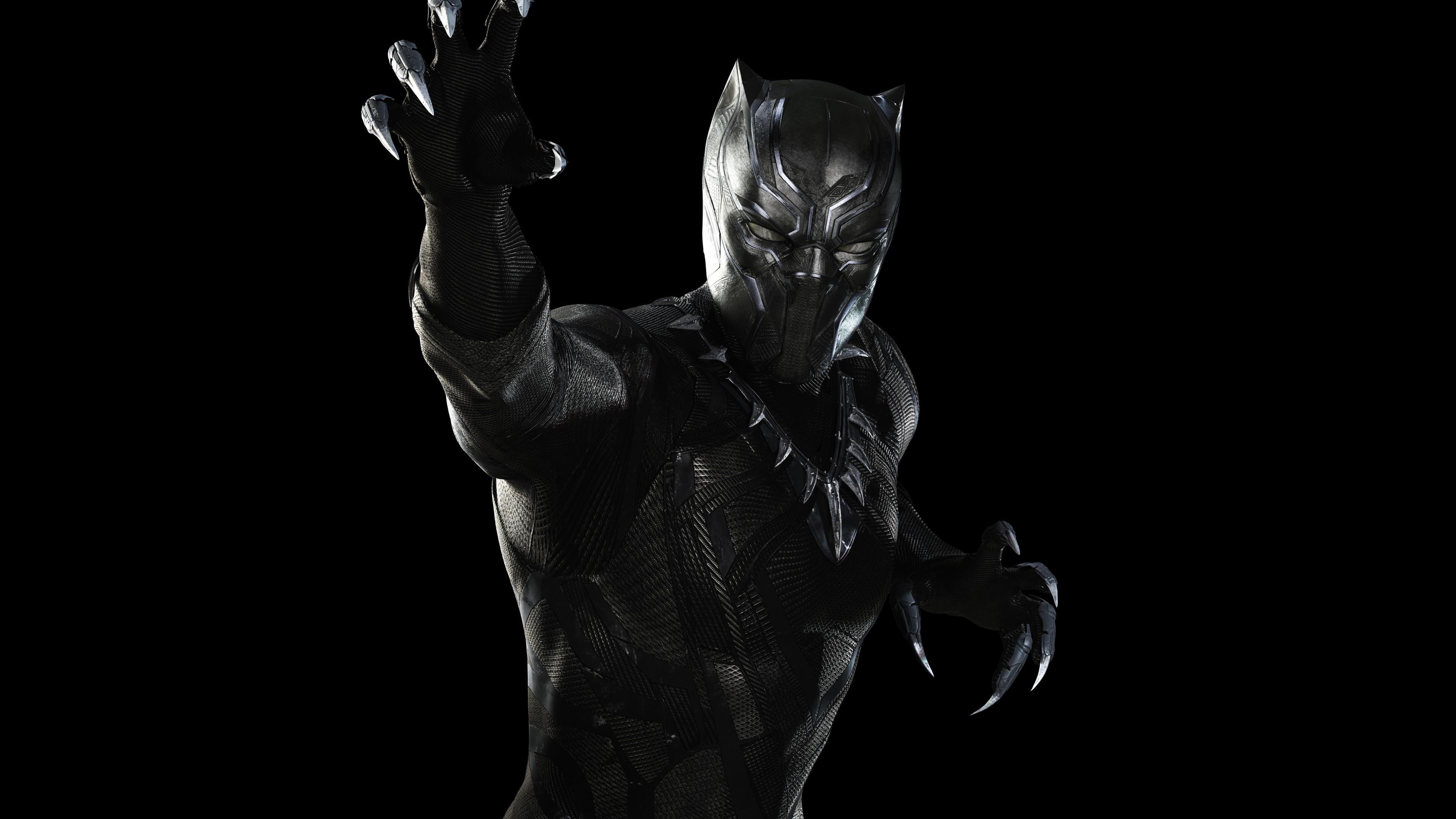 Wallpaper Captain America 3: civil war, black panther, Marvel, best