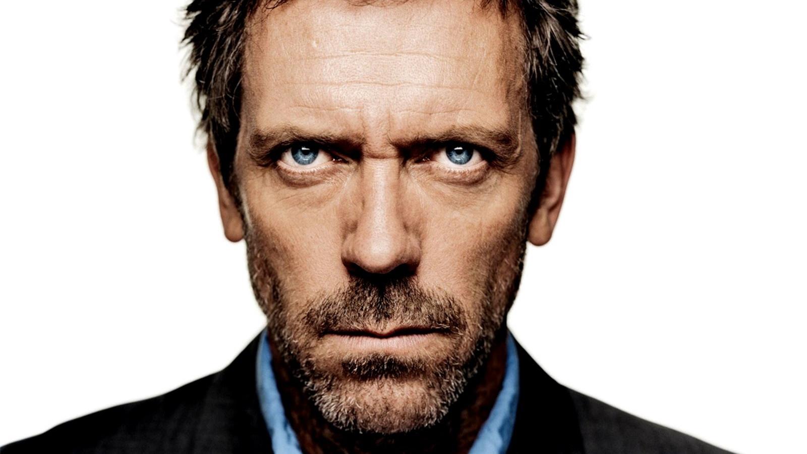 Download wallpaper 1600x900 house md, actor, dr, gregory house, face