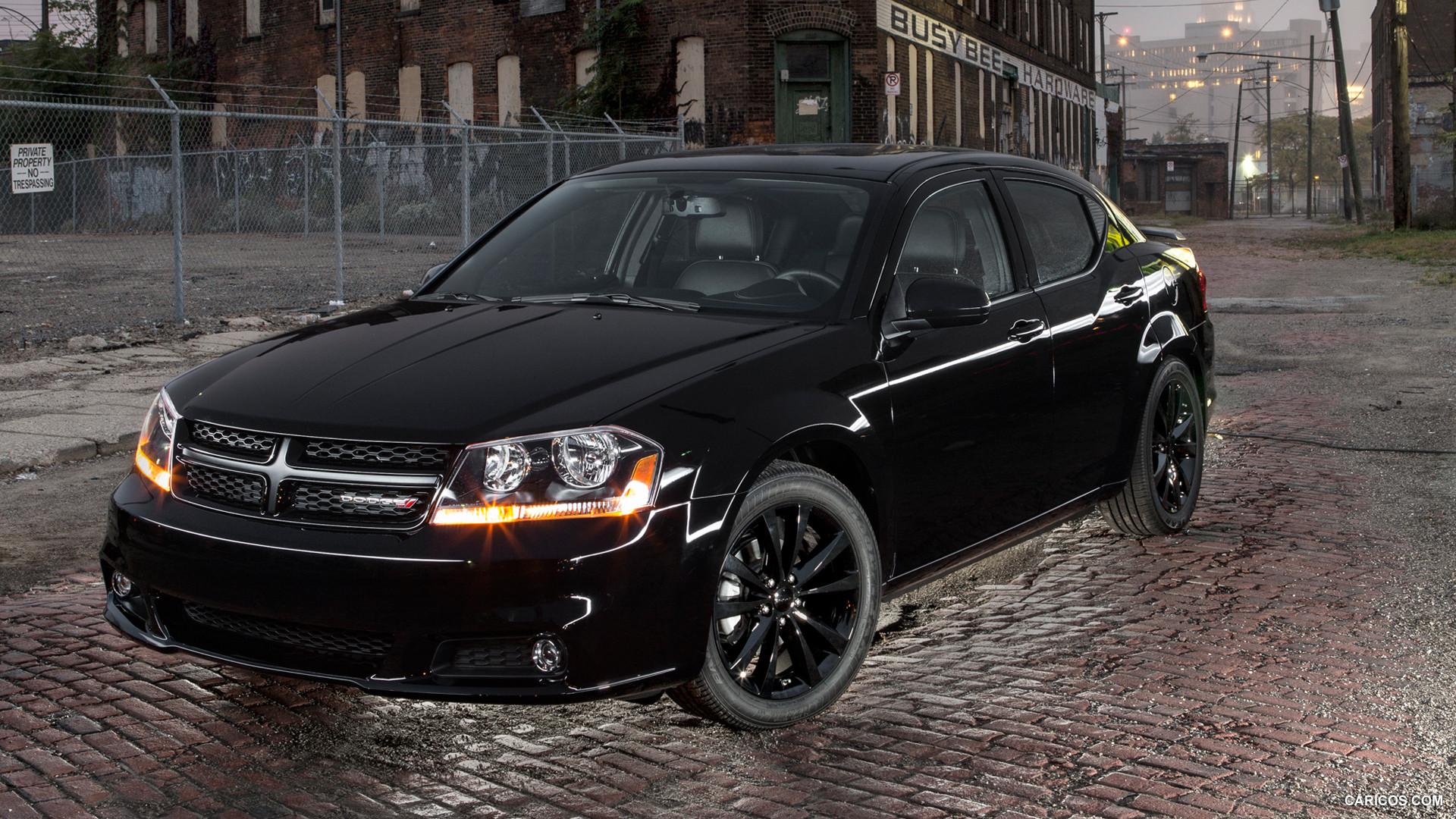 Dodge Avenger BlackTop. HD Wallpaper