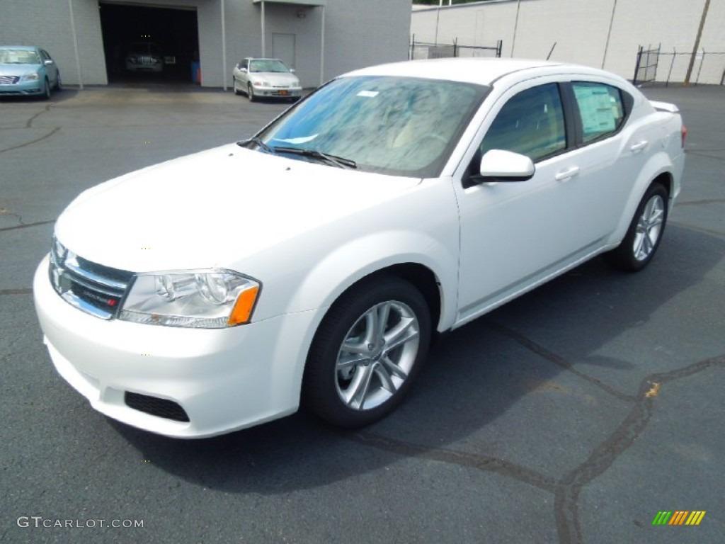 Dodge Avenger 2012 White wallpaperx768