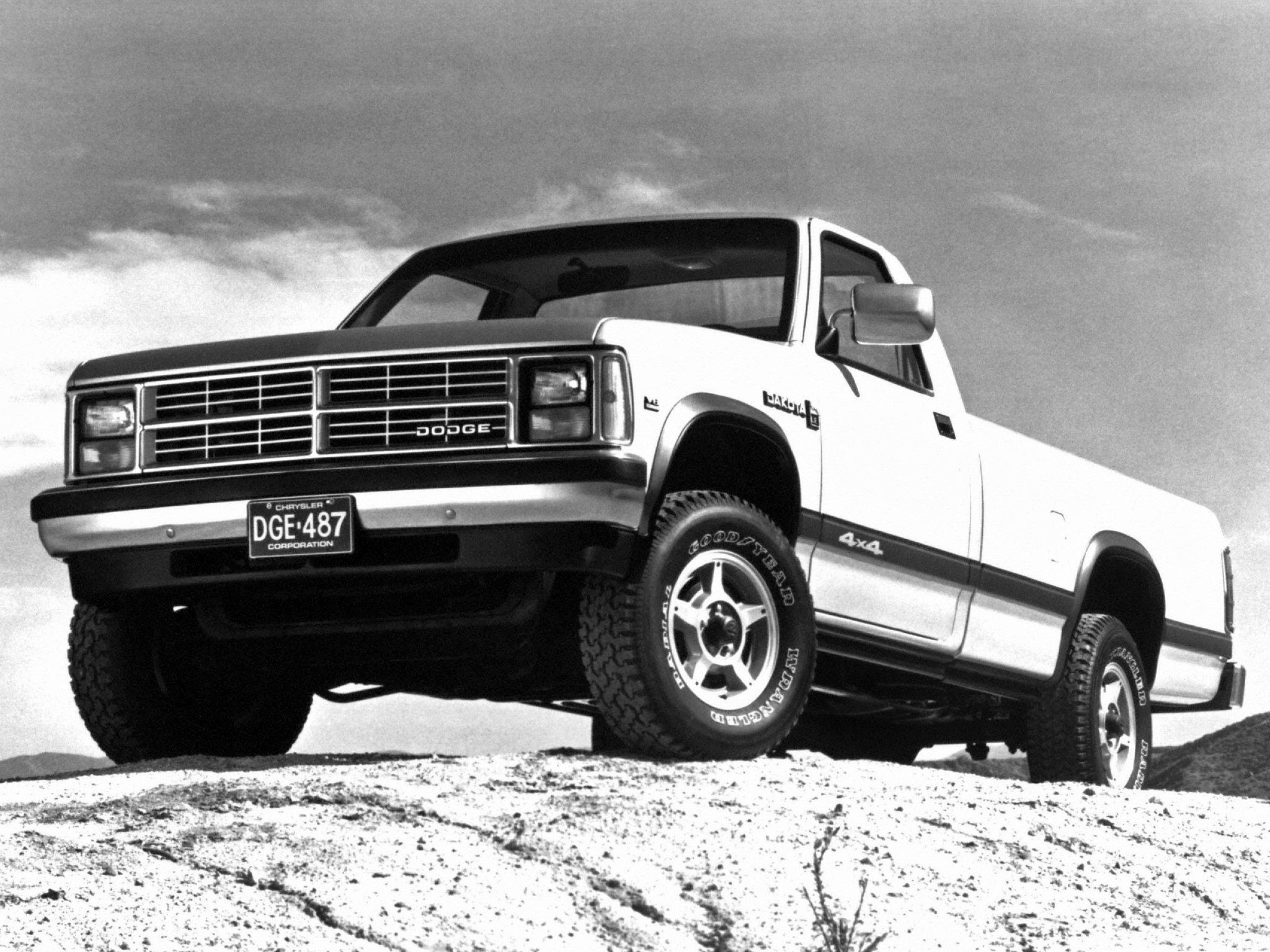 1987 90 Dodge Dakota L E Pickup Wallpaperx1536