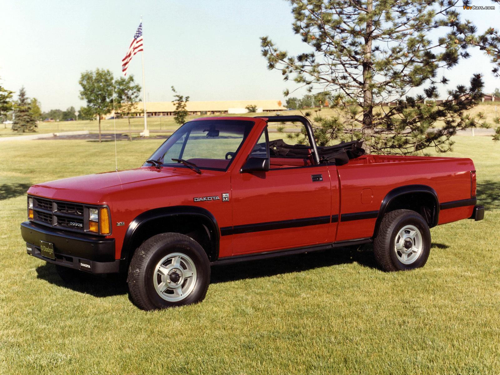 Dodge Dakota Convertible 1989 wallpaper