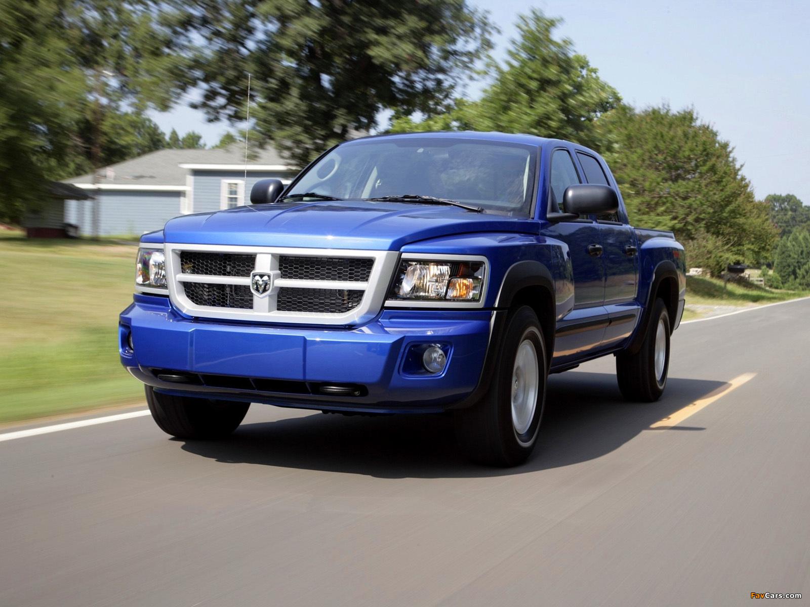 Dodge Dakota TRX4 Crew Cab 2007–08 wallpaper (1600x1200)