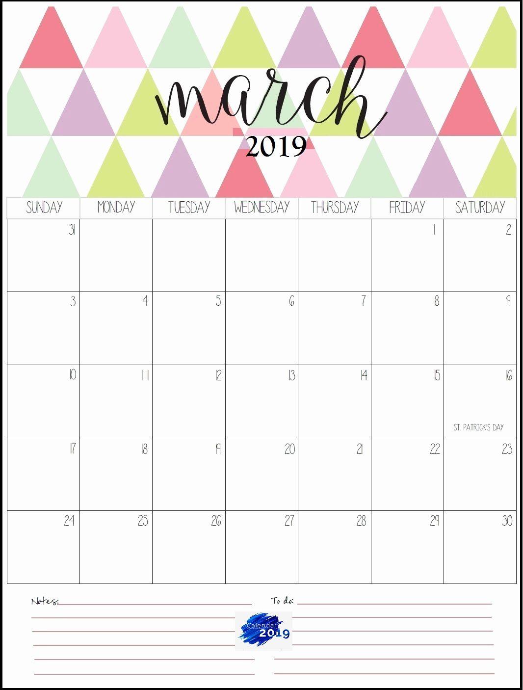 March 2019 calendar cute monthly printable calendar 2019 calendar