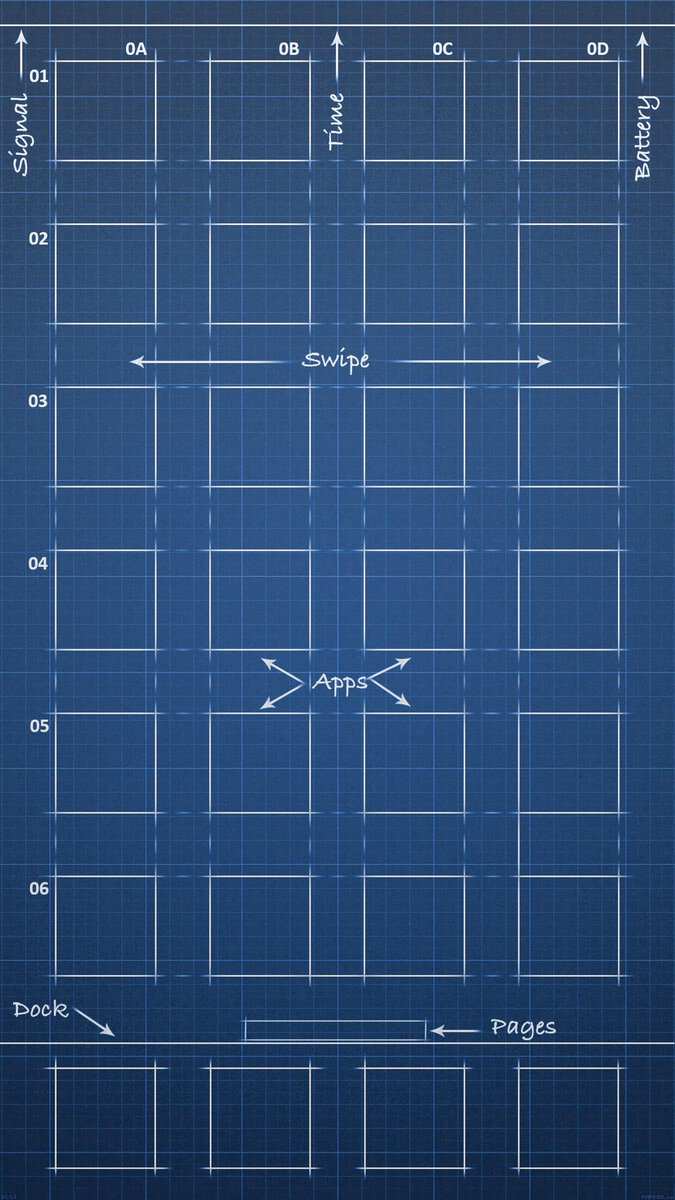 Best Blueprint Wallpapers For iPhone 8, iPhone 8 Plus And iPhone SE