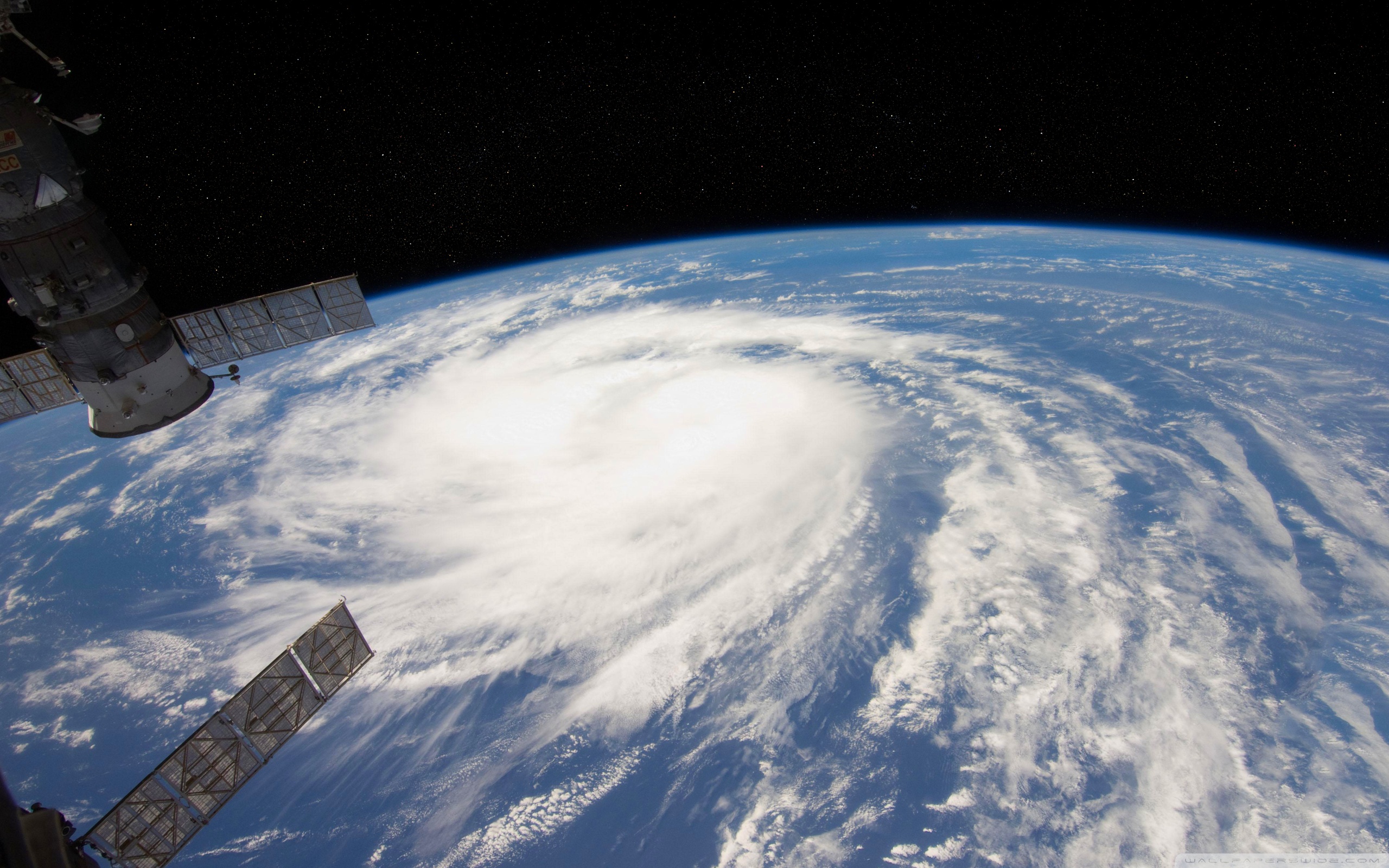 Hurricane From Space View ❤ 4K HD Desktop Wallpaper for 4K Ultra HD