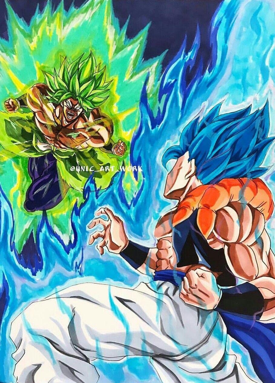 Gogeta Vs Broly Wallpapers Wallpaper Cave 