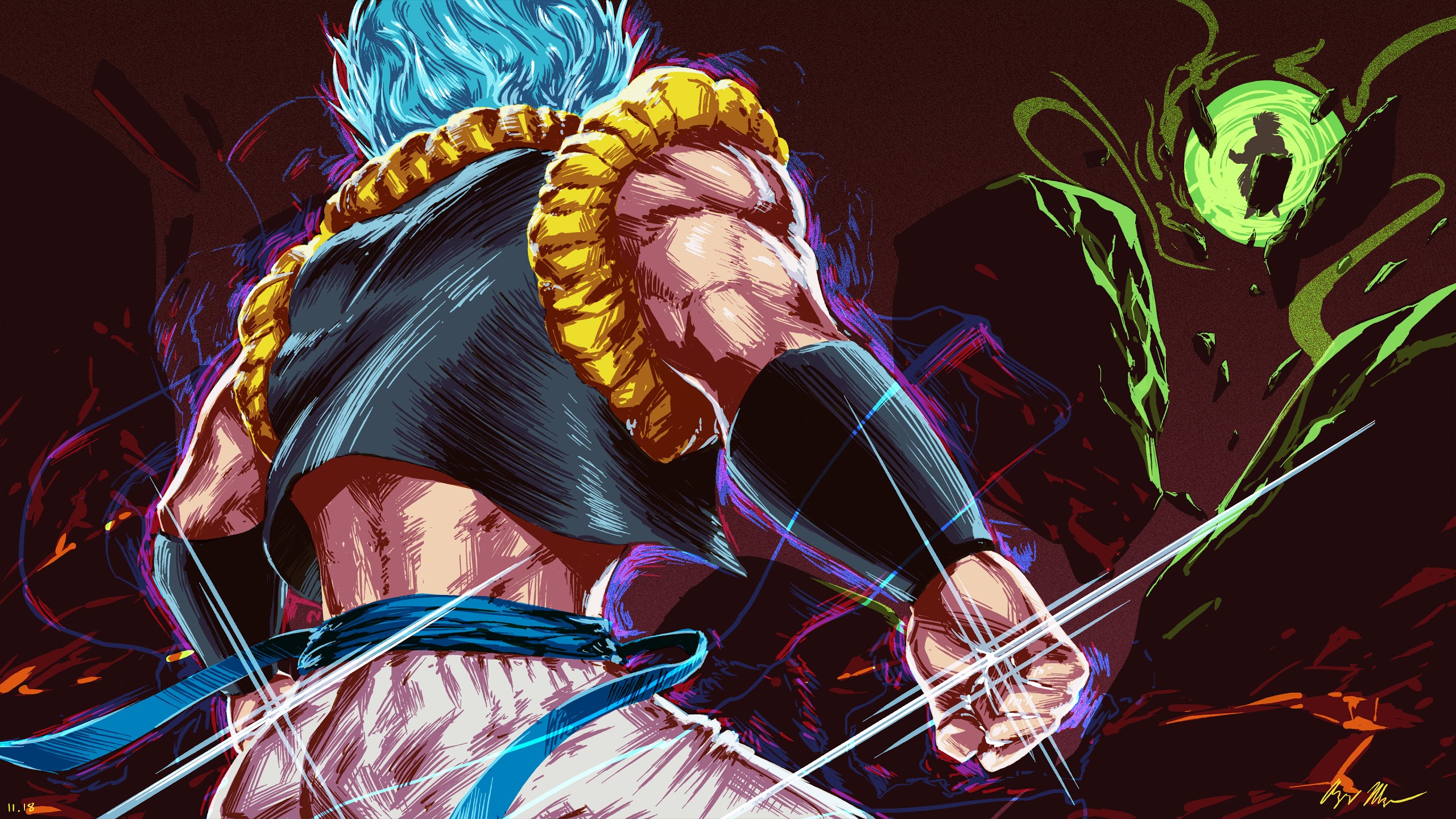 Gogeta vs Broly wallpaper by Suyado - Download on ZEDGE™