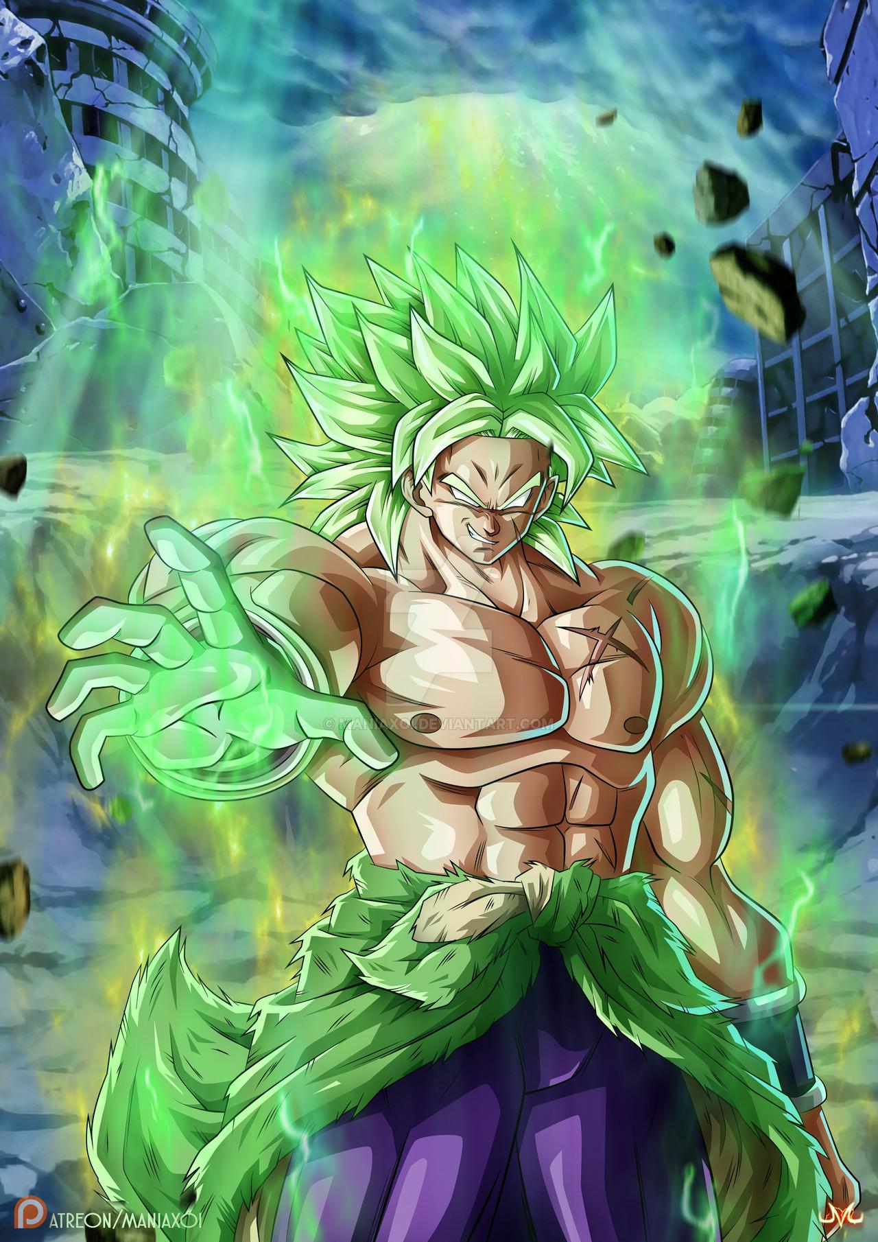 Broly [1280x1810] + live wallpaper in comments