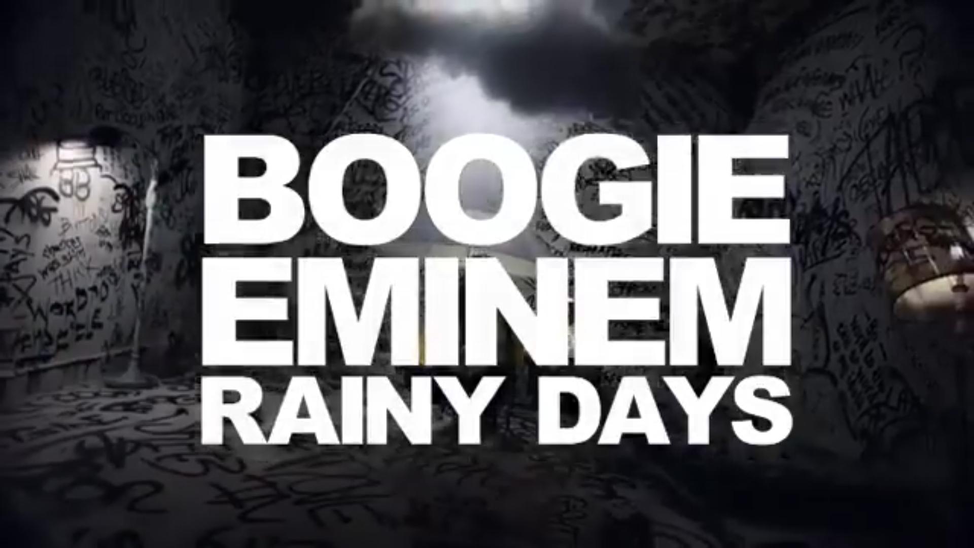 Boogie - Rainy Days (feat. Eminem) Lyrics