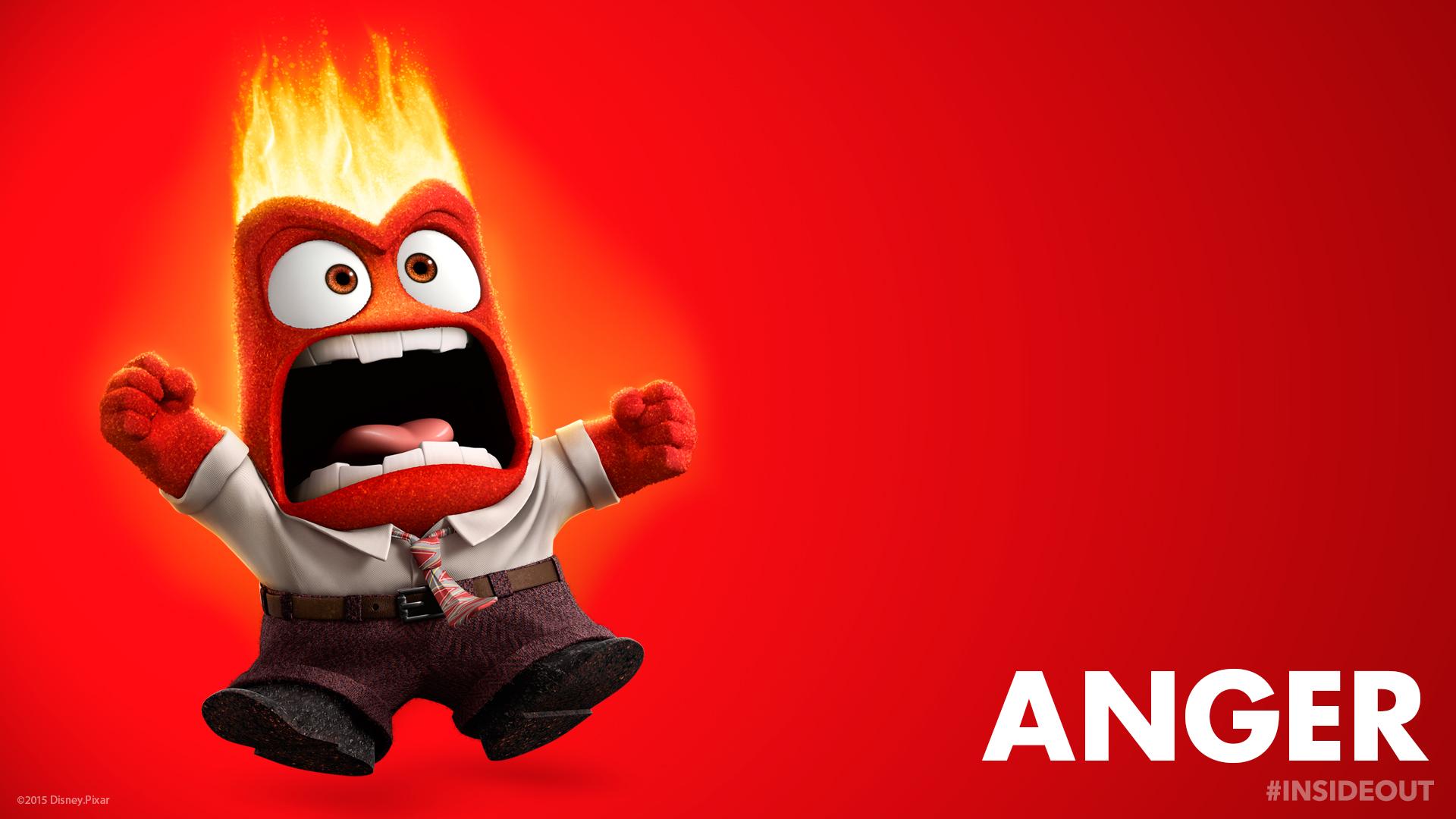 Pixar image Inside Out Anger Wallpaper HD wallpaper and background