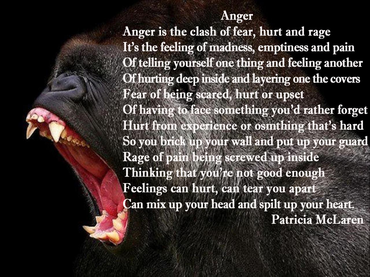 Anger Poems With Anger HD Wallpaper