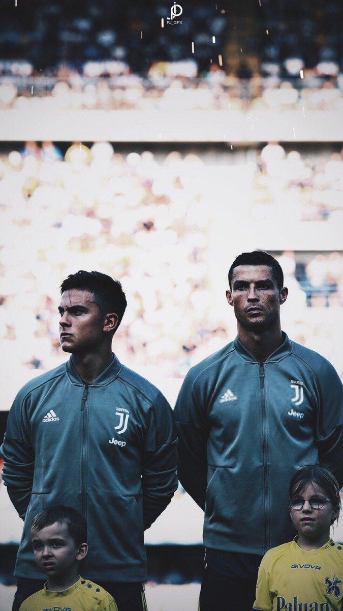PJ GFX Dybala and Cristiano Ronaldo • Wallpaper