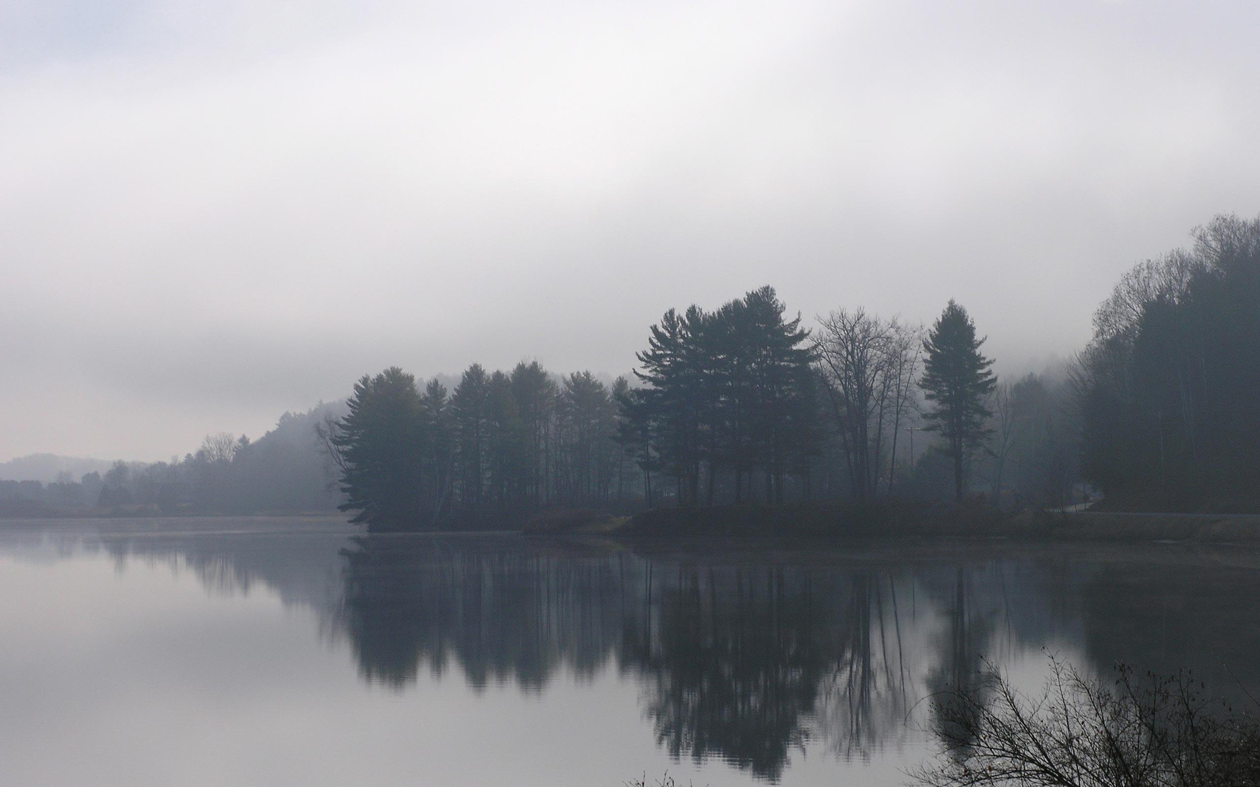 nature, Lake, Mist Wallpaper HD / Desktop and Mobile Background