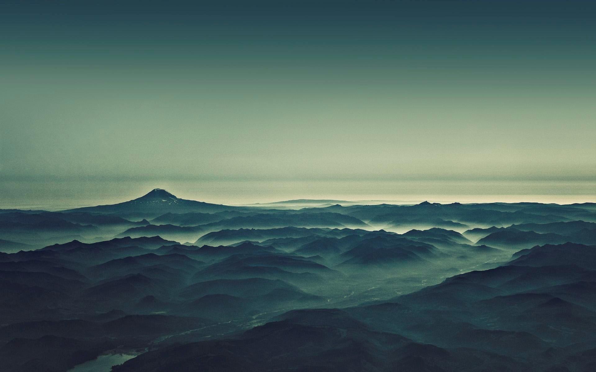 Morning Mist Mountain Image