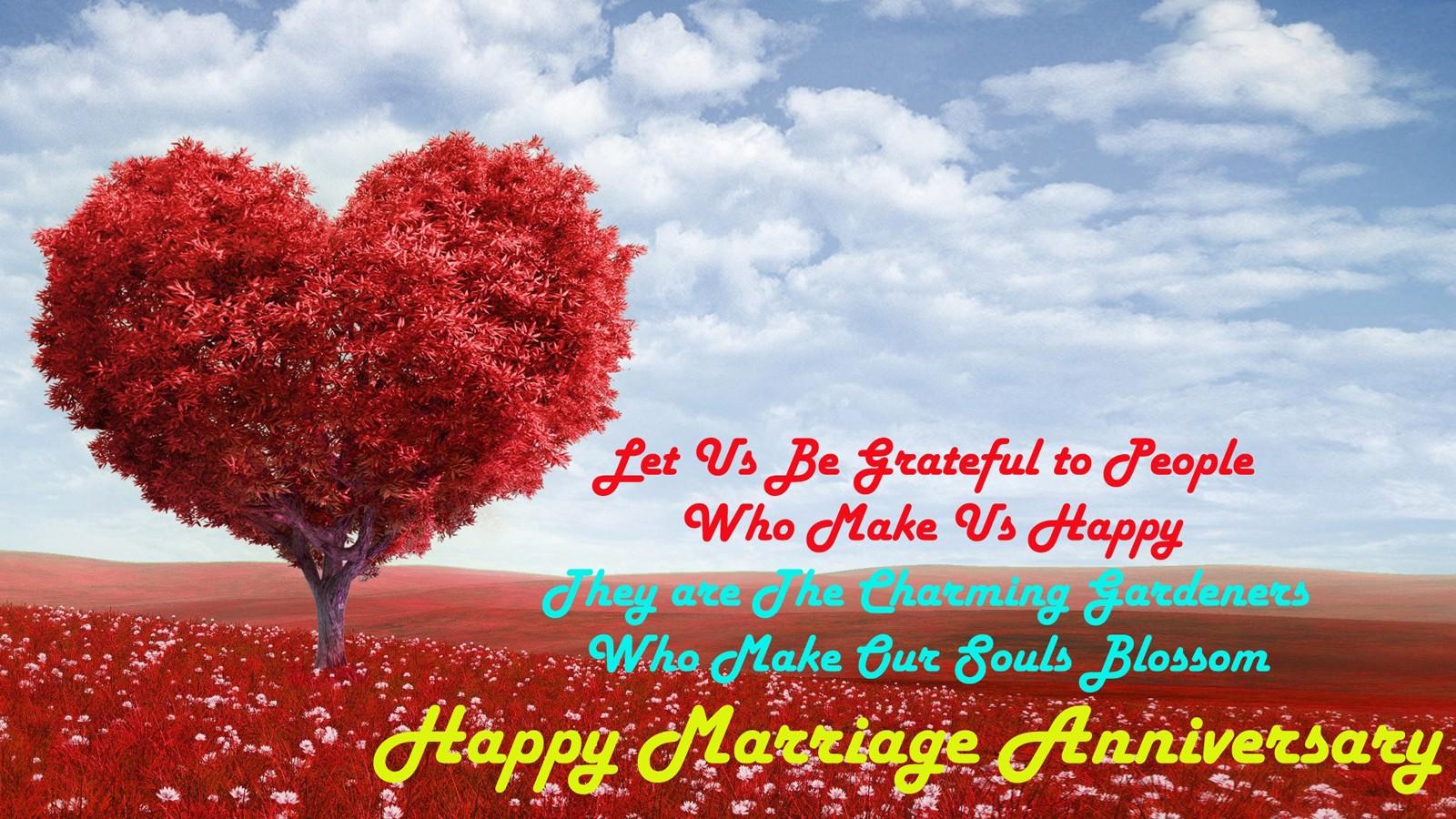 Marriage Anniversary Best Wishes To Happy Couples HD Image