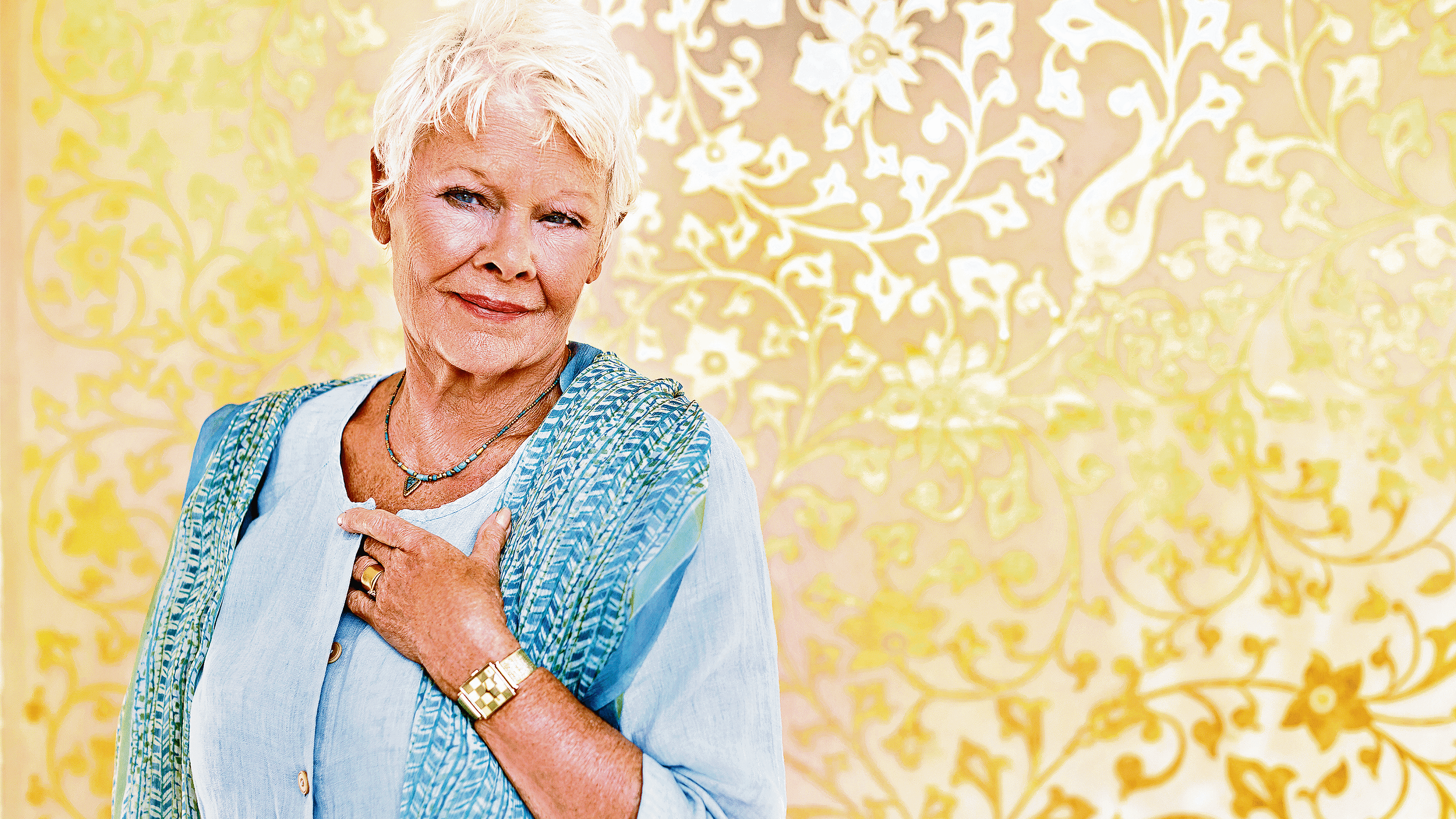 I can't see well enough to read a book, says Judi Dench. News