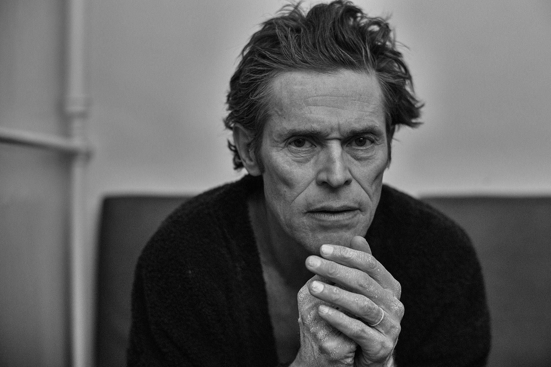Download 1800x1198 Willem Dafoe, Actor, Black And White, Face