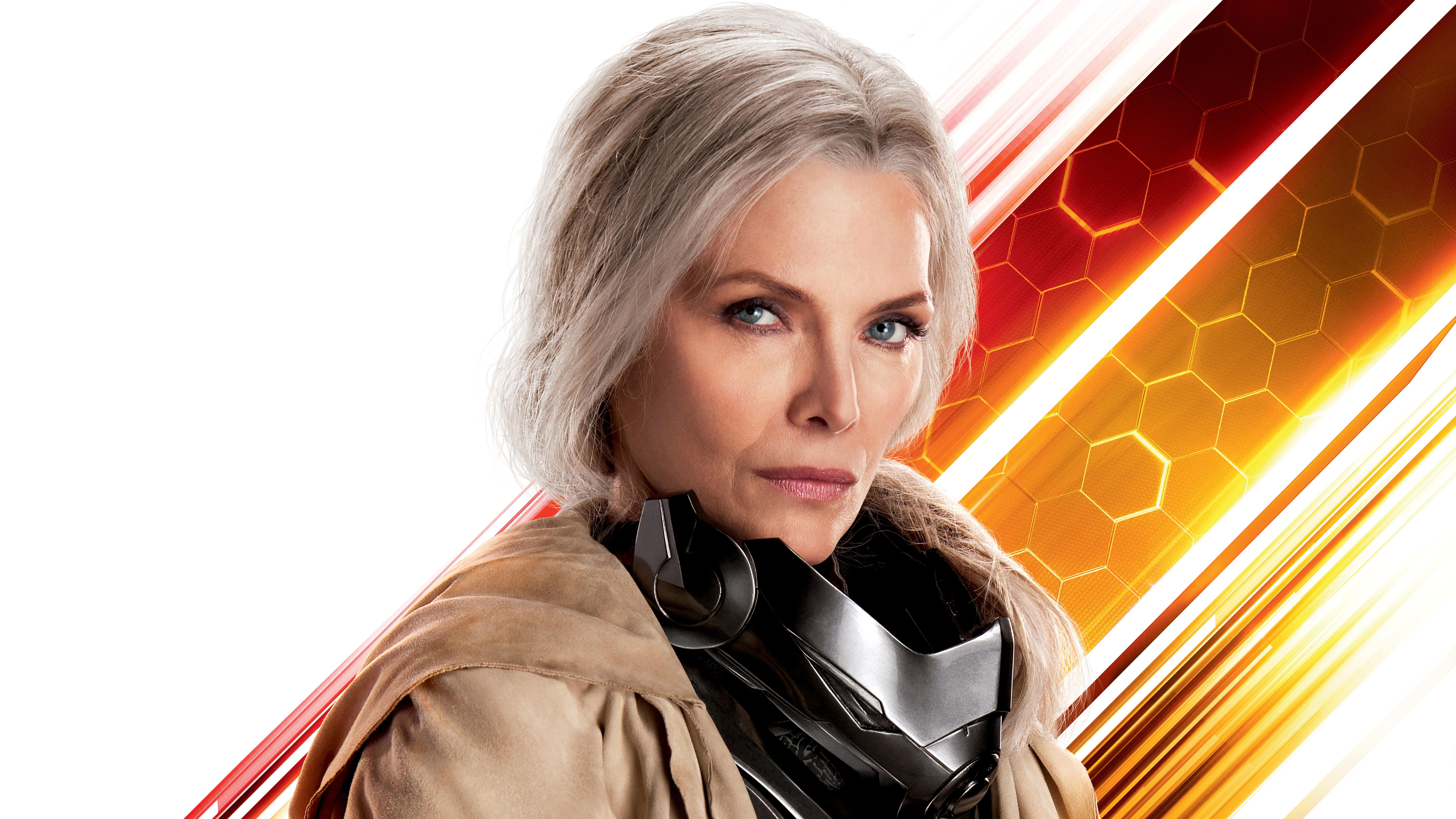 Michelle Pfeiffer As Wasp In Ant Man And The Wasp 10k 8k