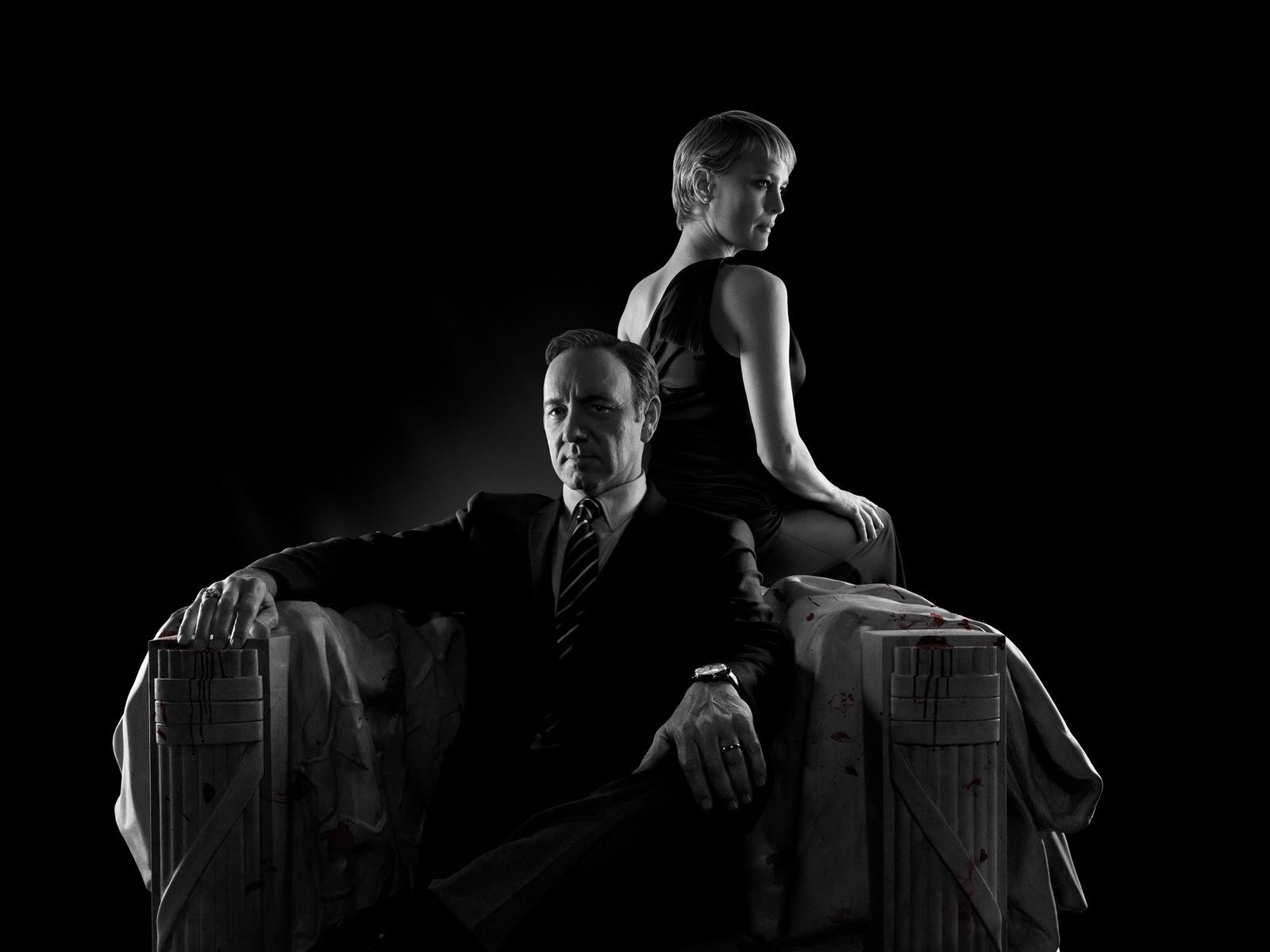 Download wallpaper 1600x1200 house of cards, robin wright, claire