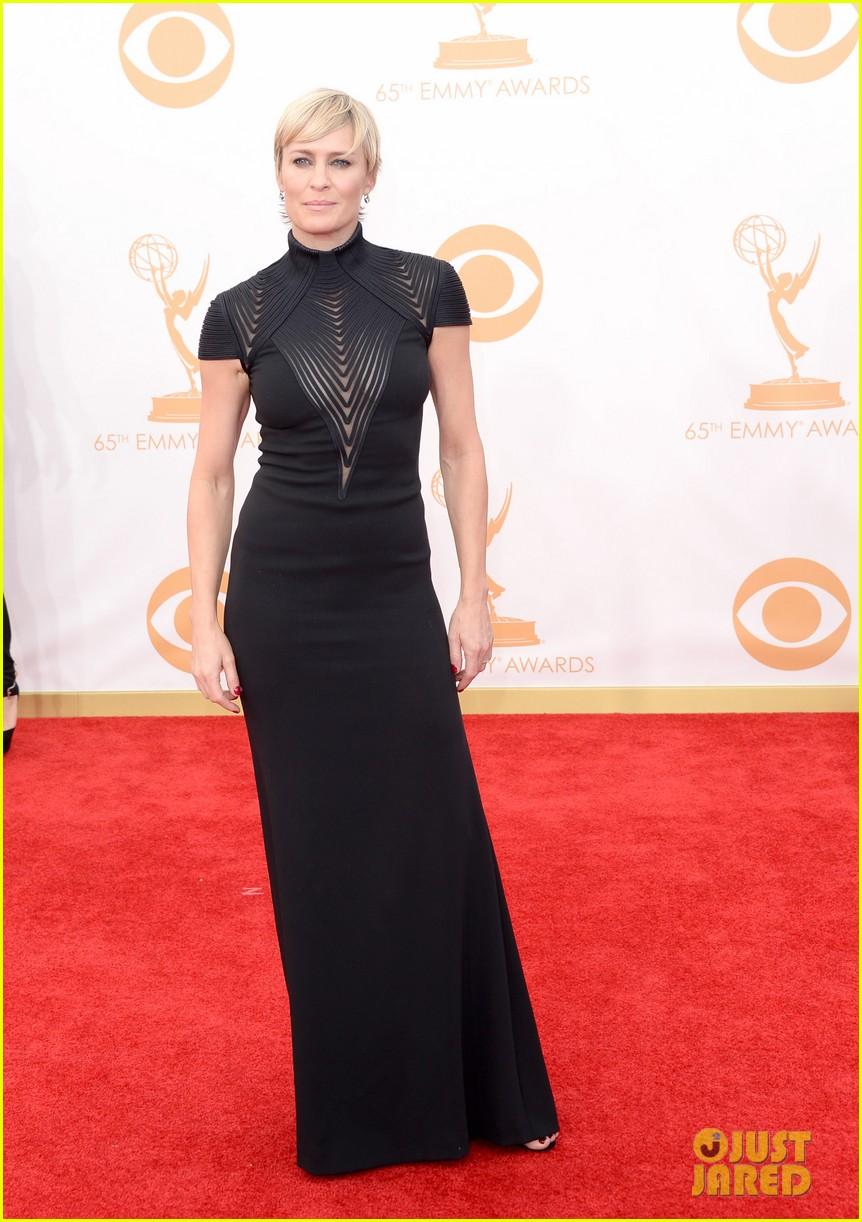 Robin Wright: Emmys 2013 Red Carpet with Dylan & Hopper!: Photo