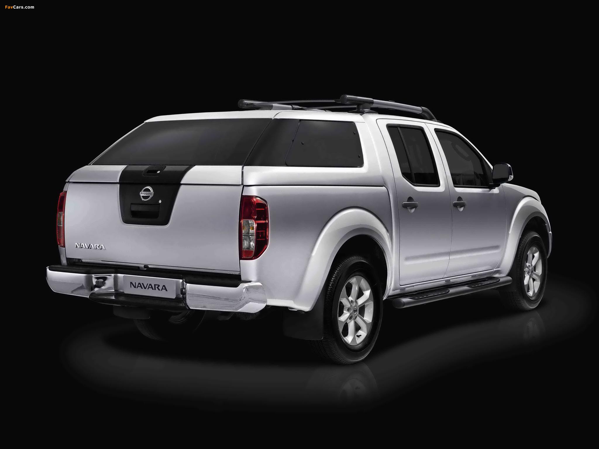 Nissan Navara Aventura X Back (D40) 2008–10 Wallpaper