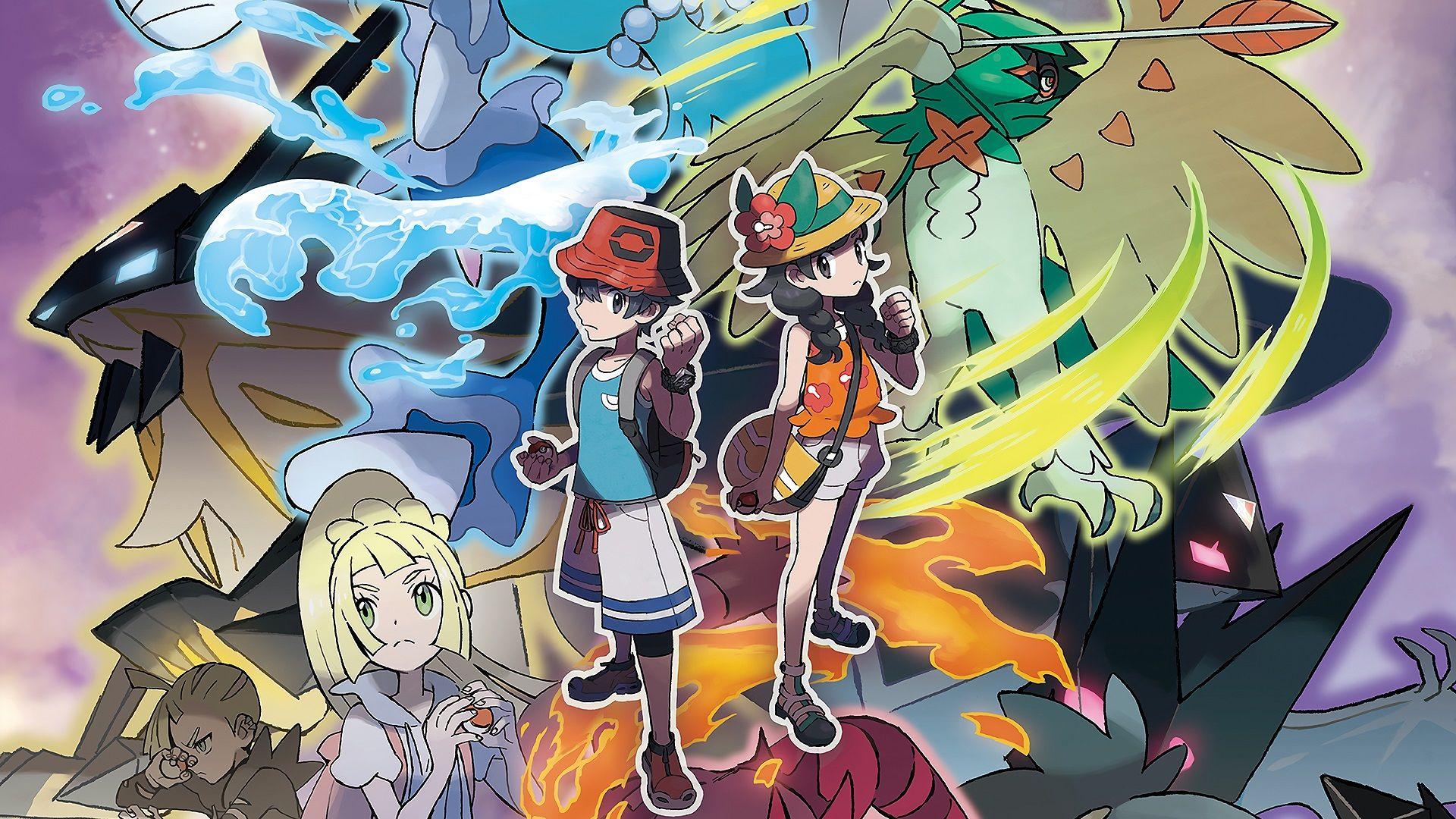 Pokemon Ultra Sun and Ultra Moon Wallpaper Free Pokemon Ultra Sun and Ultra Moon Background