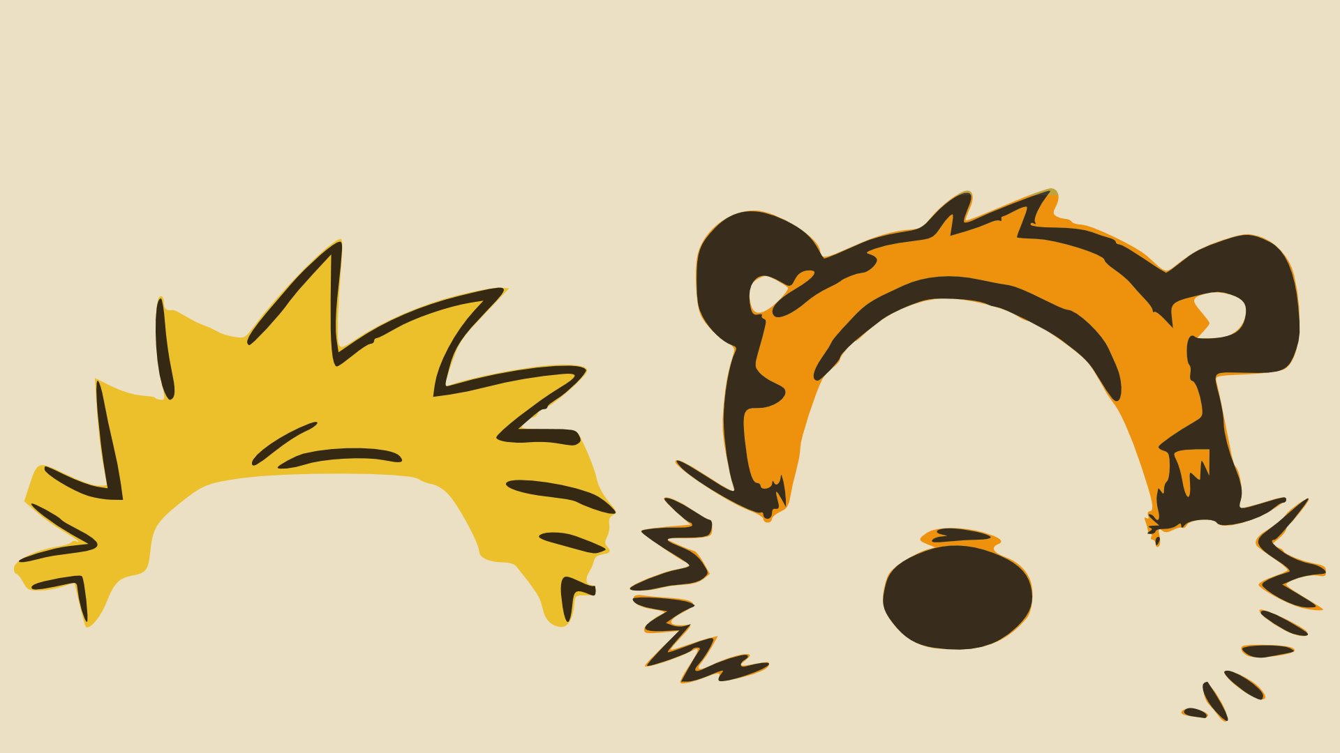 Minimal Calvin and Hobbes [1920x1080]
