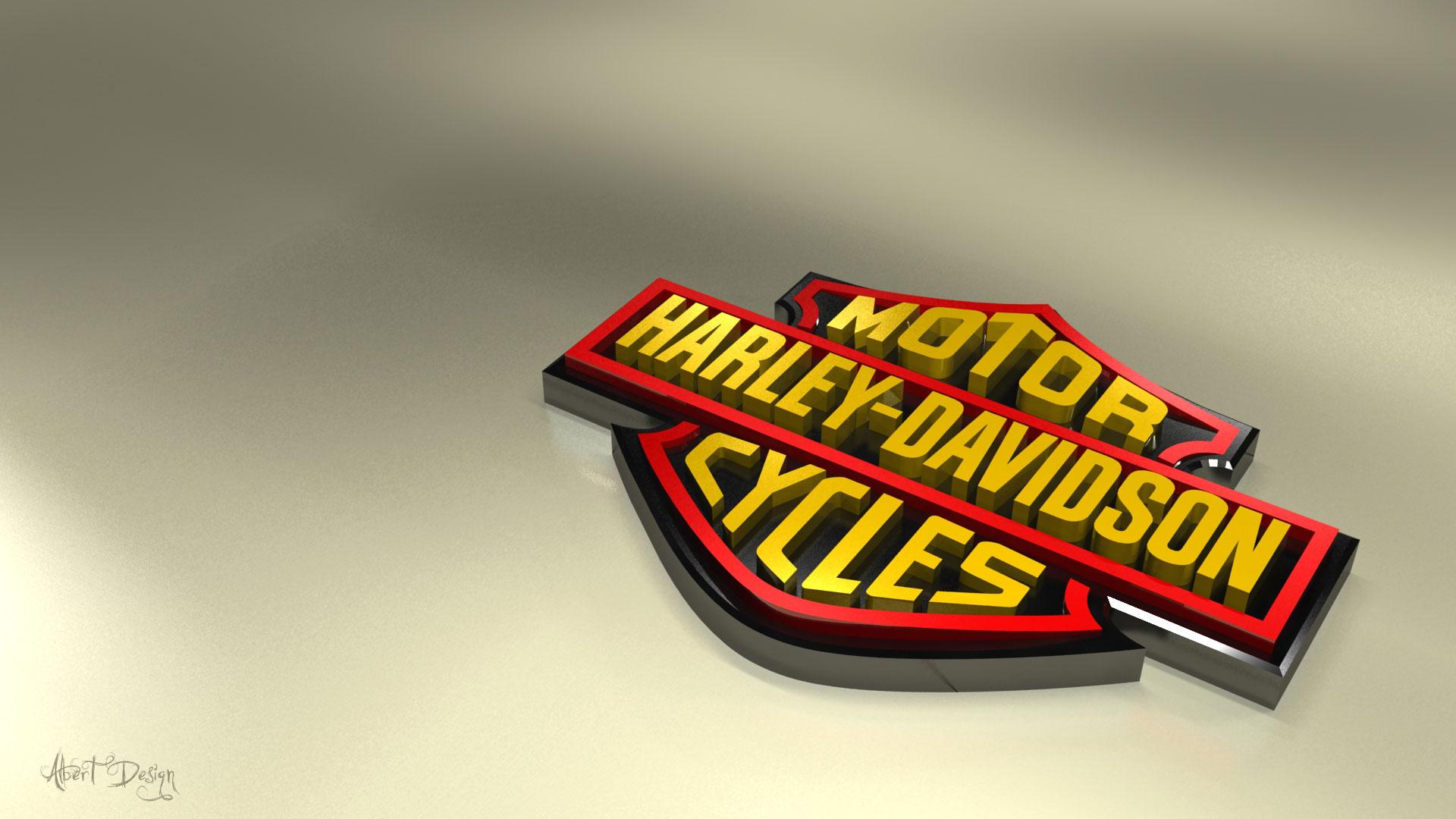 Harley Davidson 3D Wallpaper