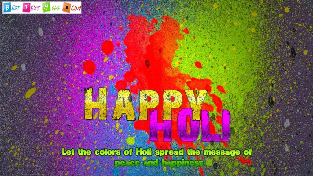 happy Holi wallpaper HD download