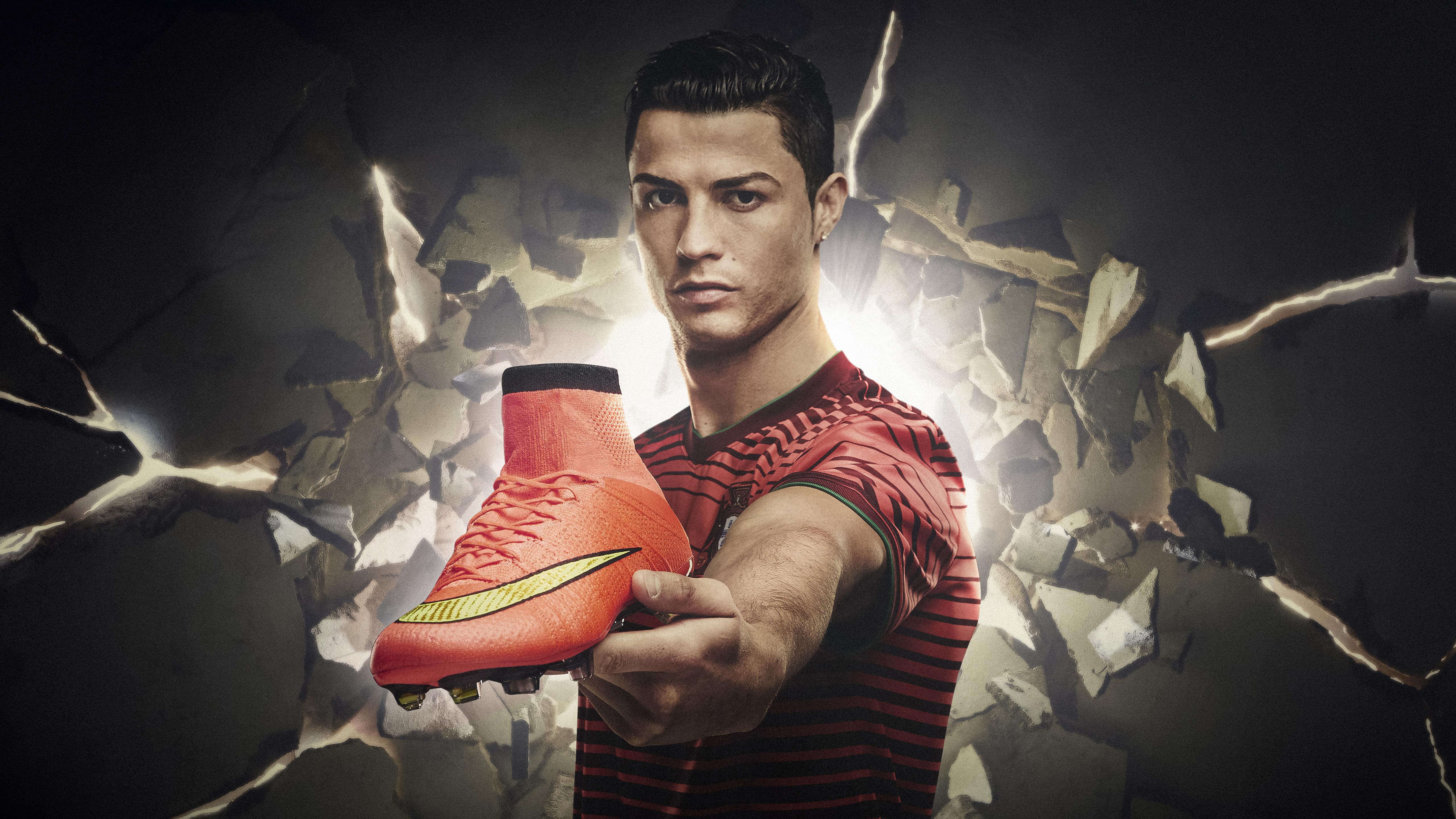 Cristiano Ronaldo Nike Mercurial Football Boots Wallpaper. HD