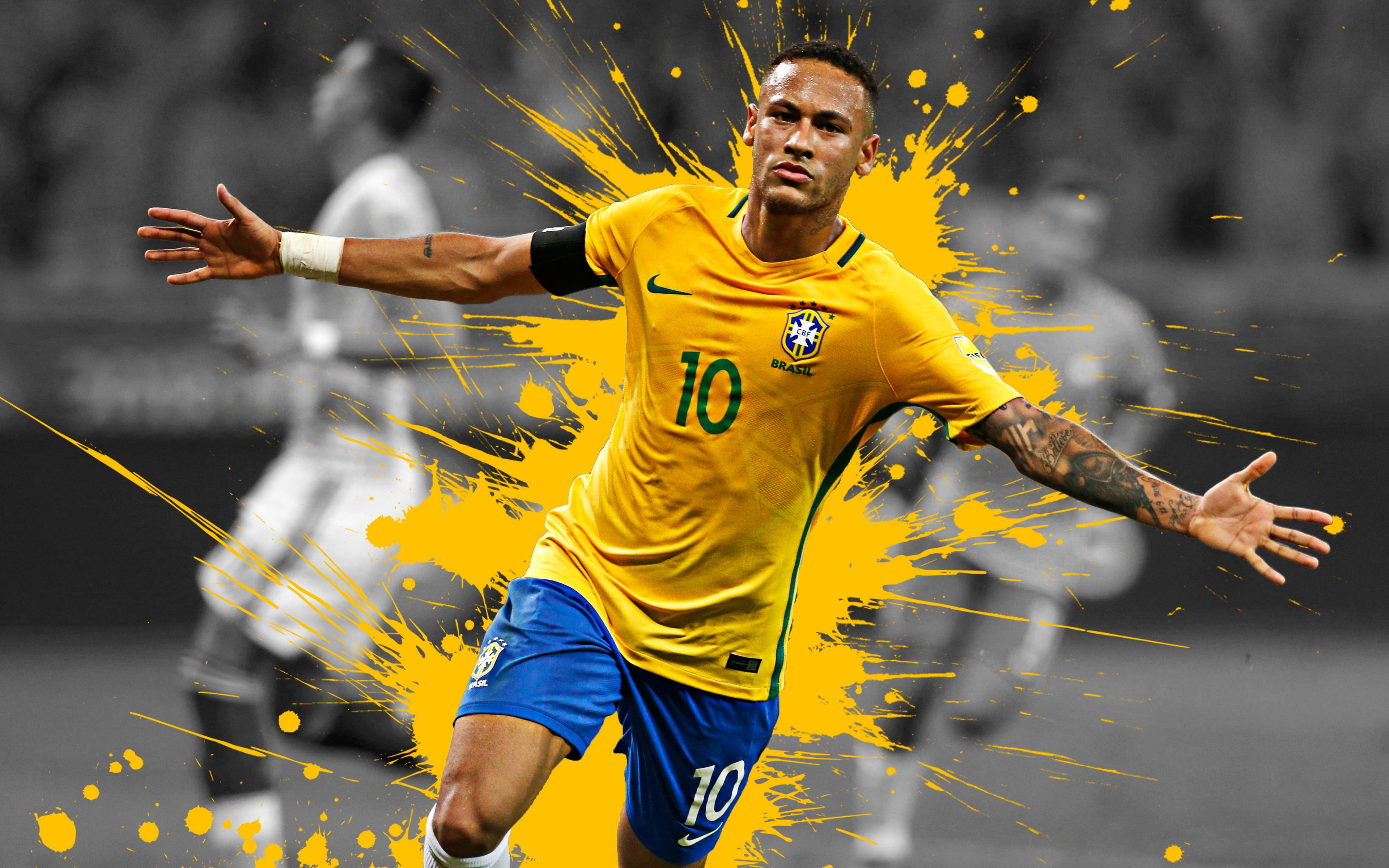4K Neymar Wallpaper and Background Image