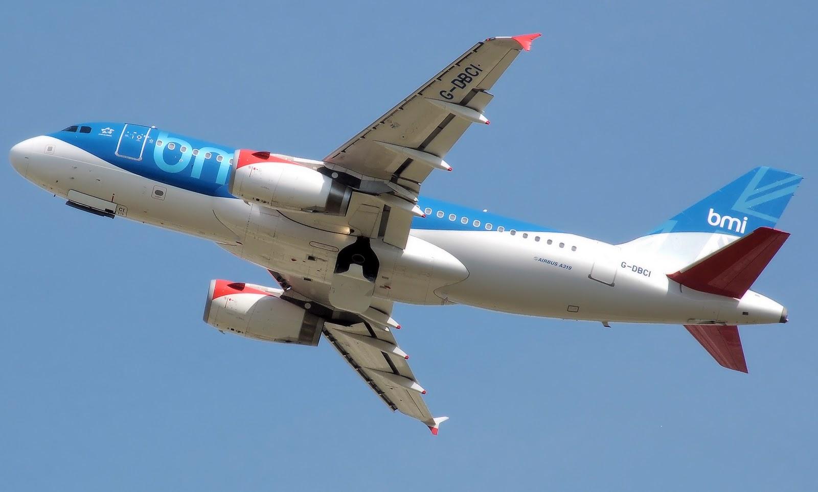 BMI Airbus A319 Aircraft Wallpaper 1863
