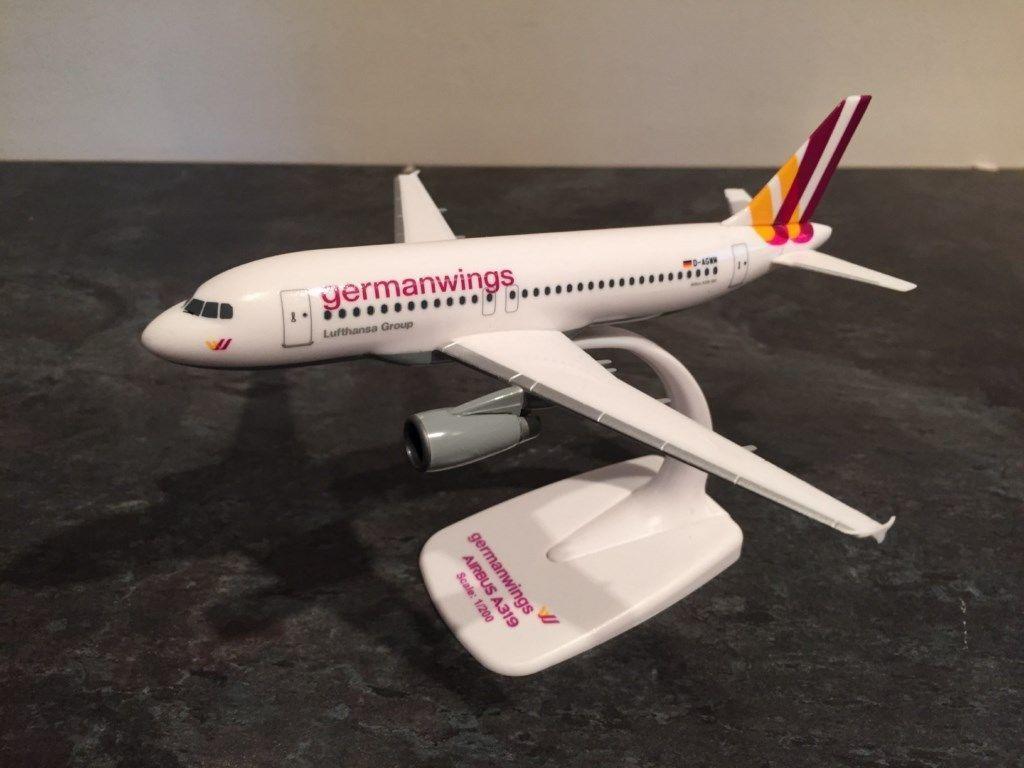 Germanwings Airbus A319 100 Model Aircraft D AGWM 1:200 Scale Herpa