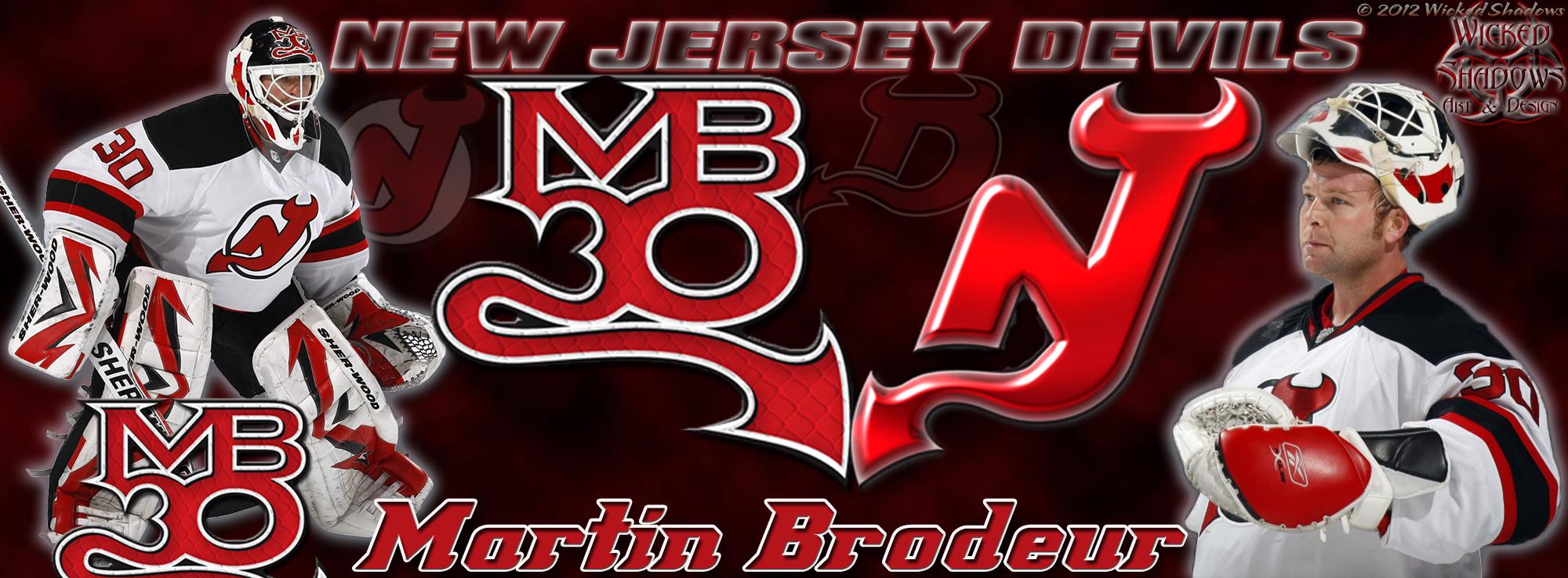 Wallpaper By Wicked Shadows: Martin Brodeur New Jersey Devils MB30