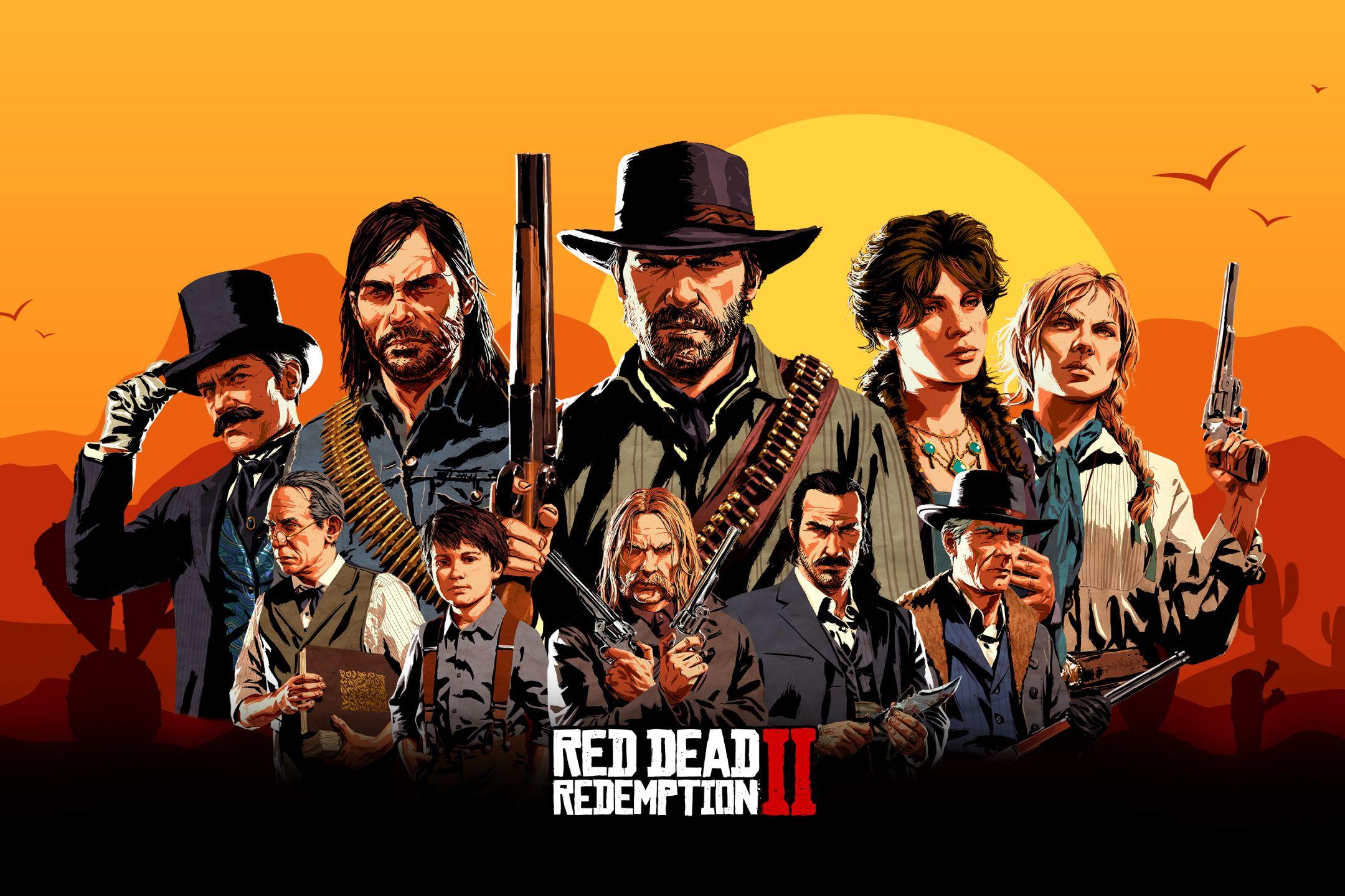Red Dead Redemption 2 Cover Wallpaper,HD Games Wallpapers,4k